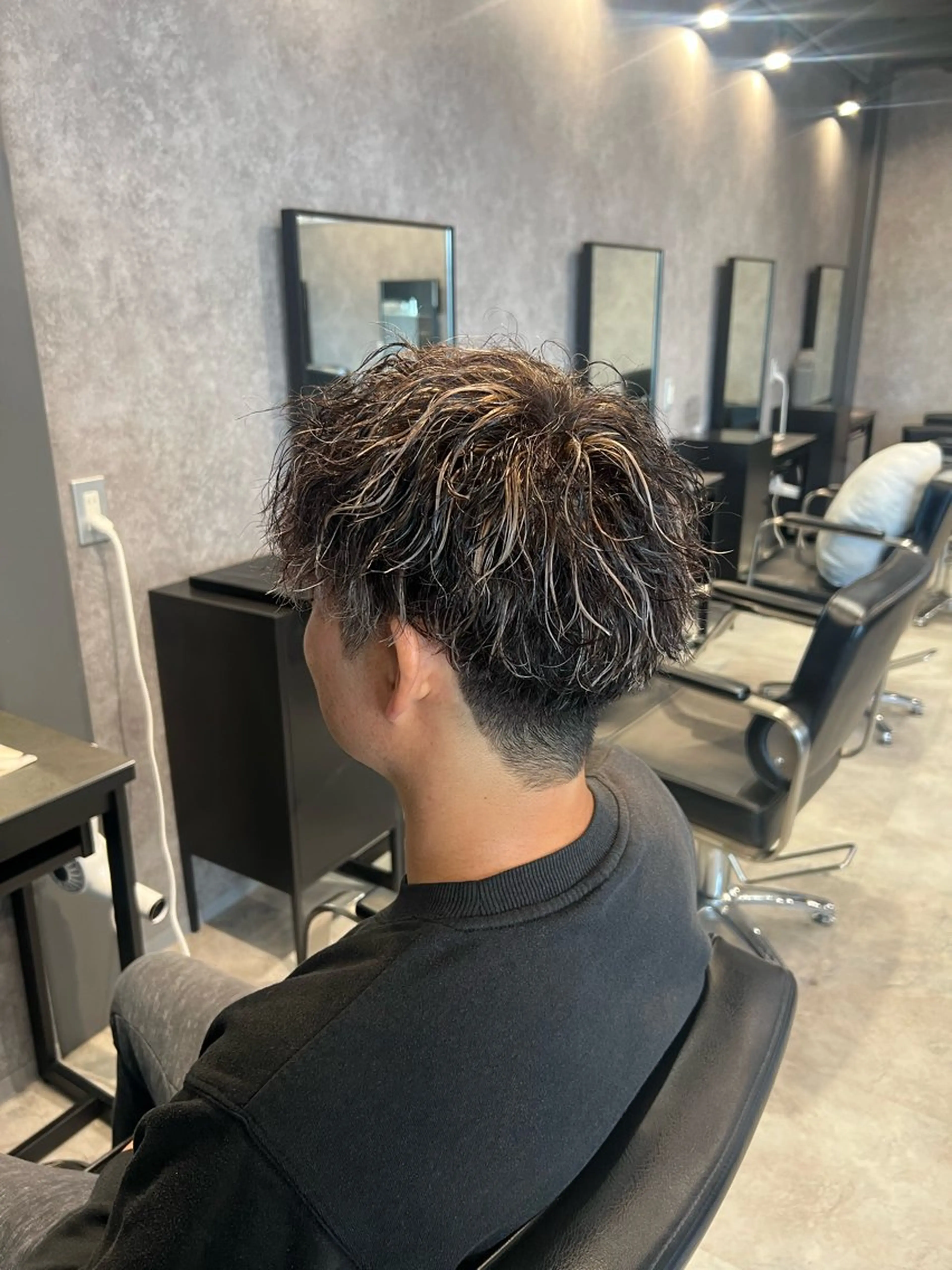 カラー パーマ メンズ ink yukariのヘアスタイル