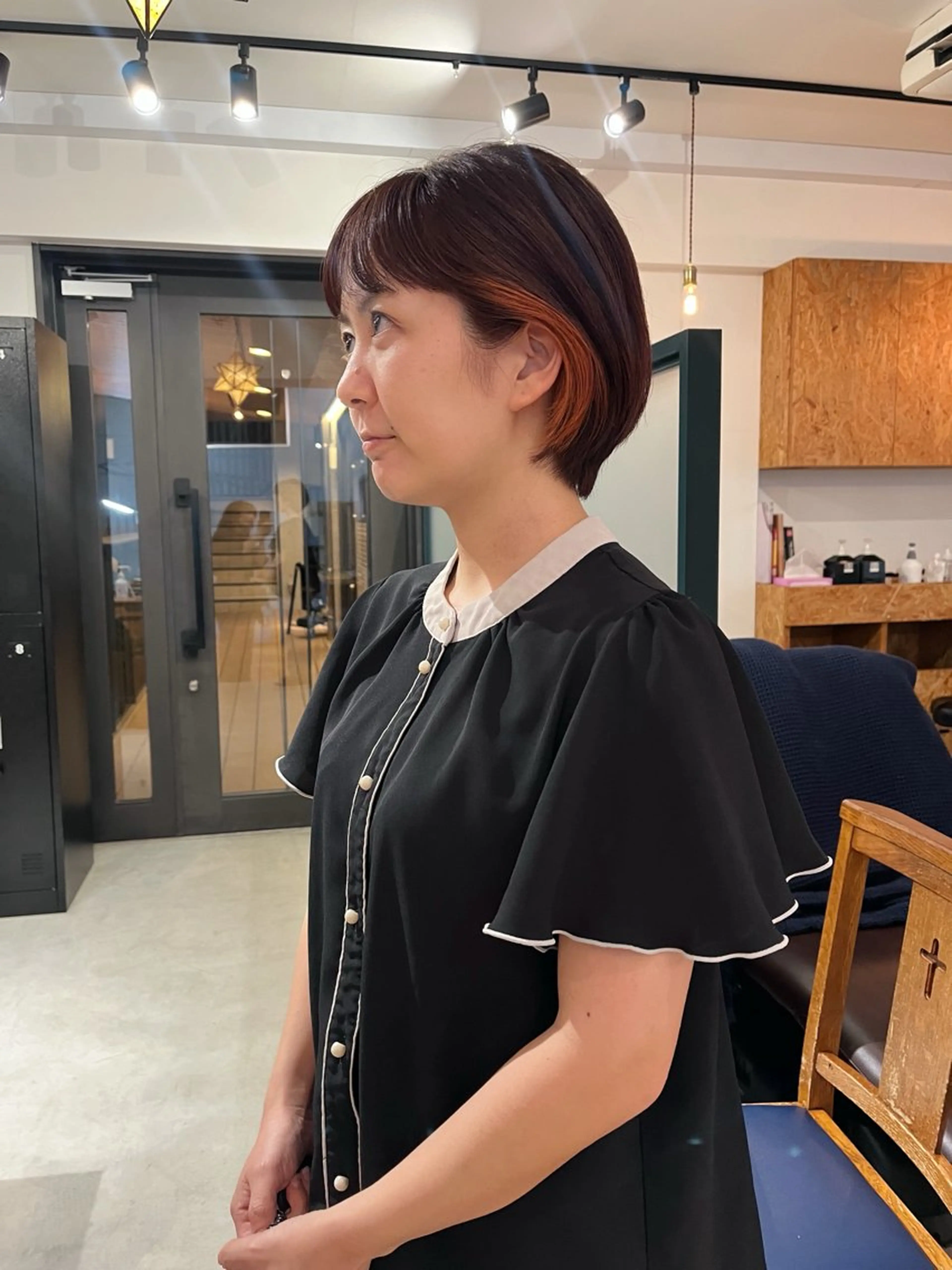 ショート 暖色/パーマ 🌼クニトウメイのヘアスタイル