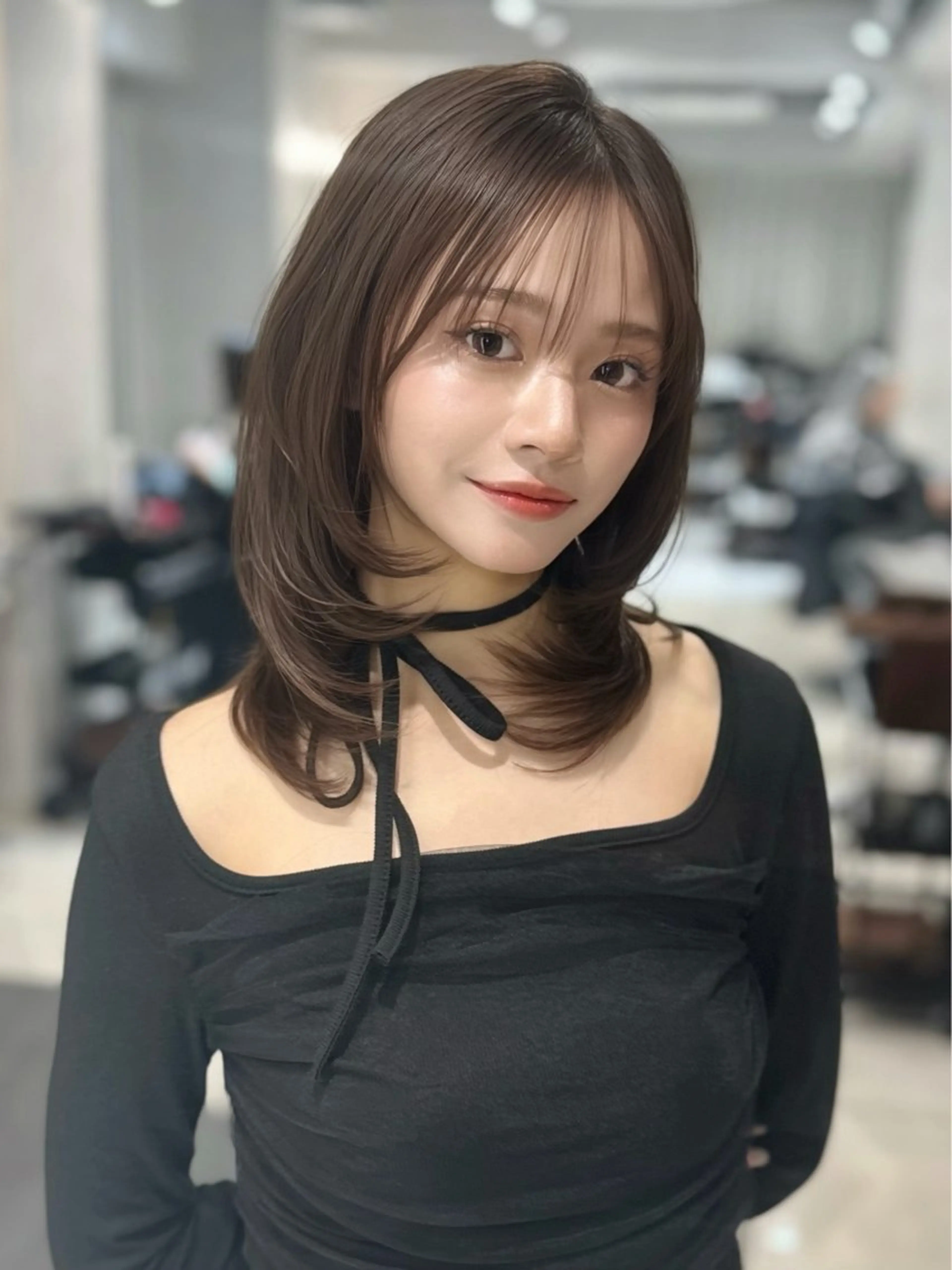 《ミニモ学割U24》似合わせカット+カラー+グロストリートメントの写真