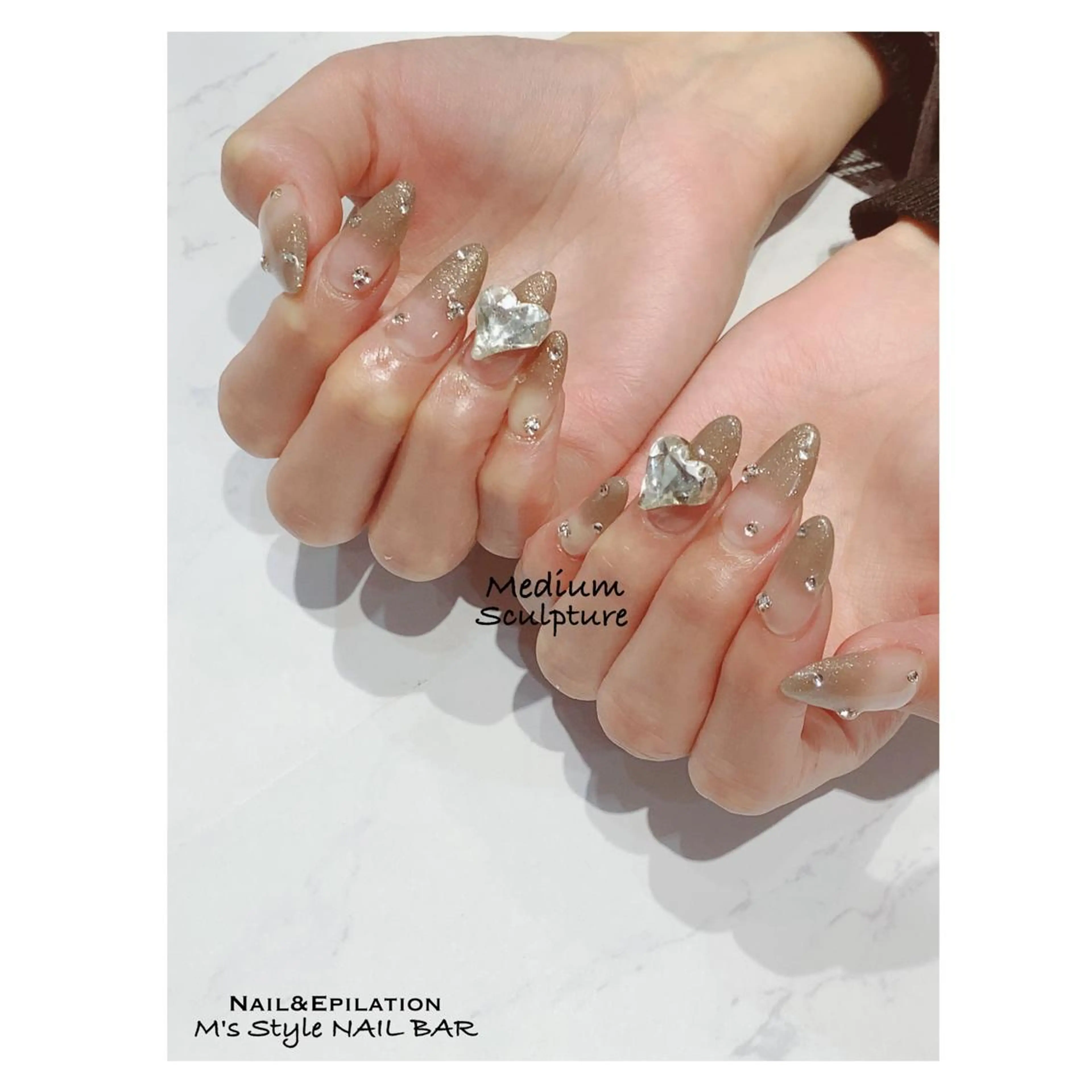 ネイル 成人式 入学式 長さ出し フットネイル フレンチネイル ハンドネイル M's Style NAIL BARのネイルデザイン