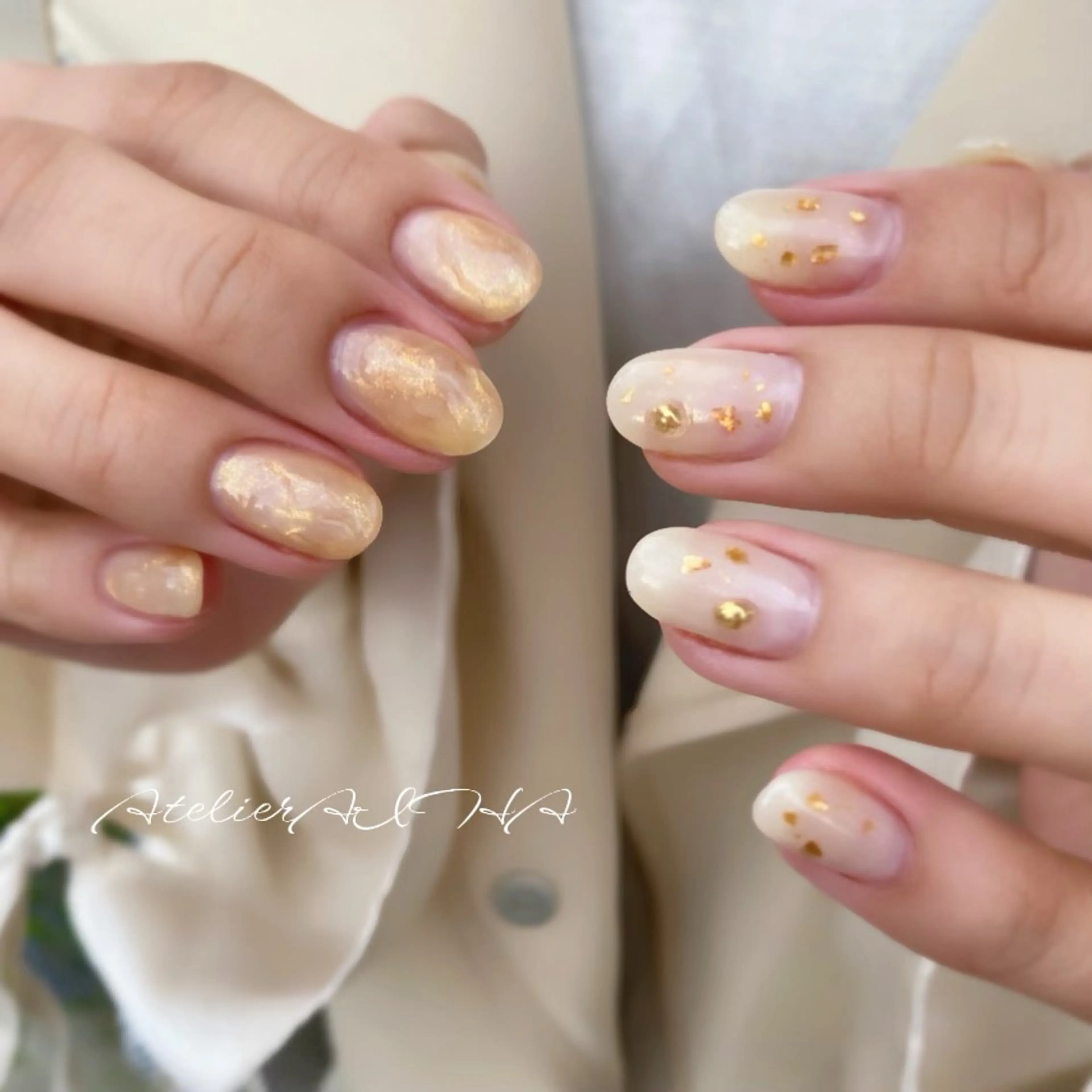 ネイル ハンドネイル アトリエAIHA★ フィルイン推奨サロンのネイルデザイン