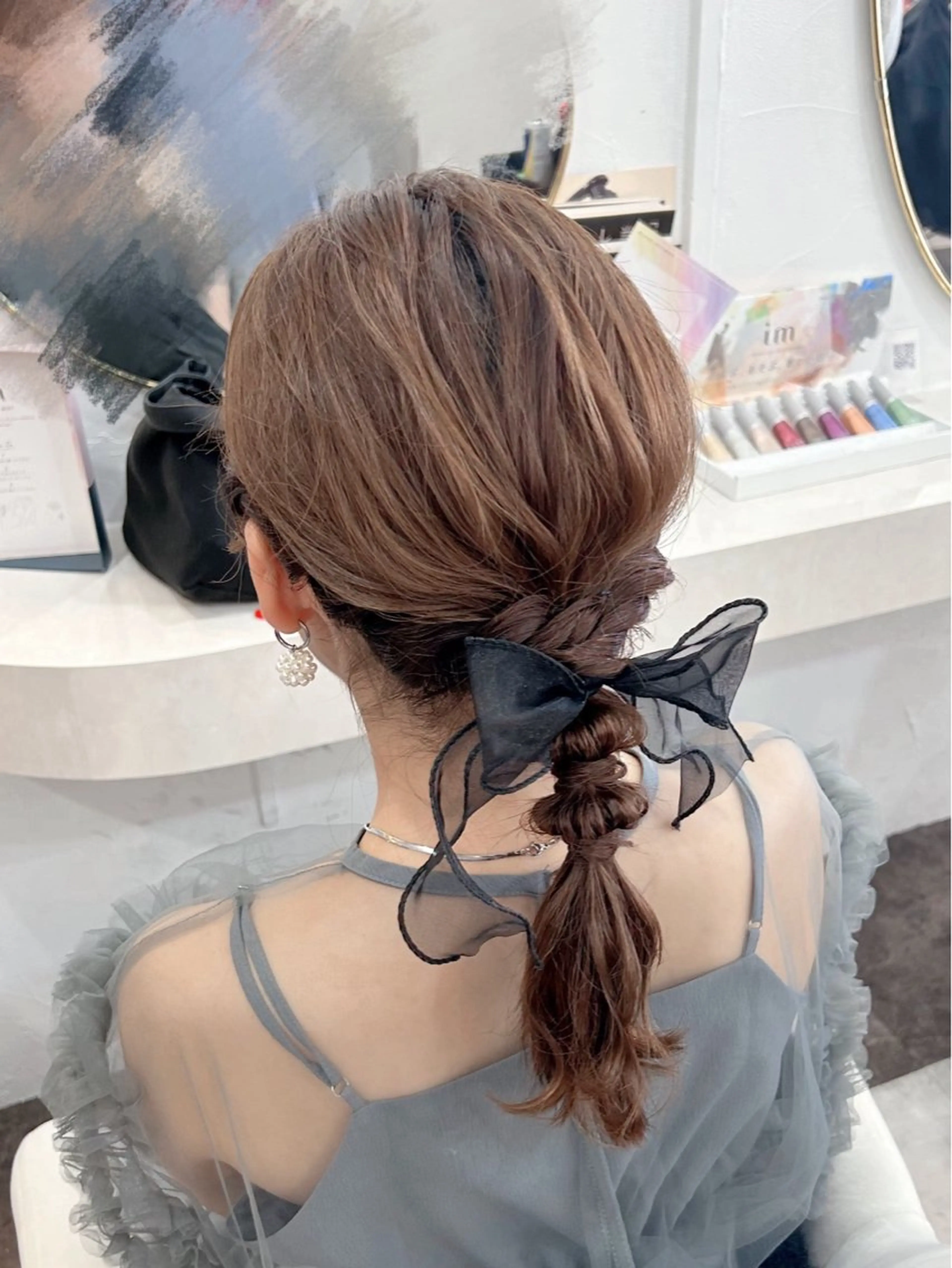 ヘアアレンジ 【E'ss】 村 灯梨のヘアスタイル