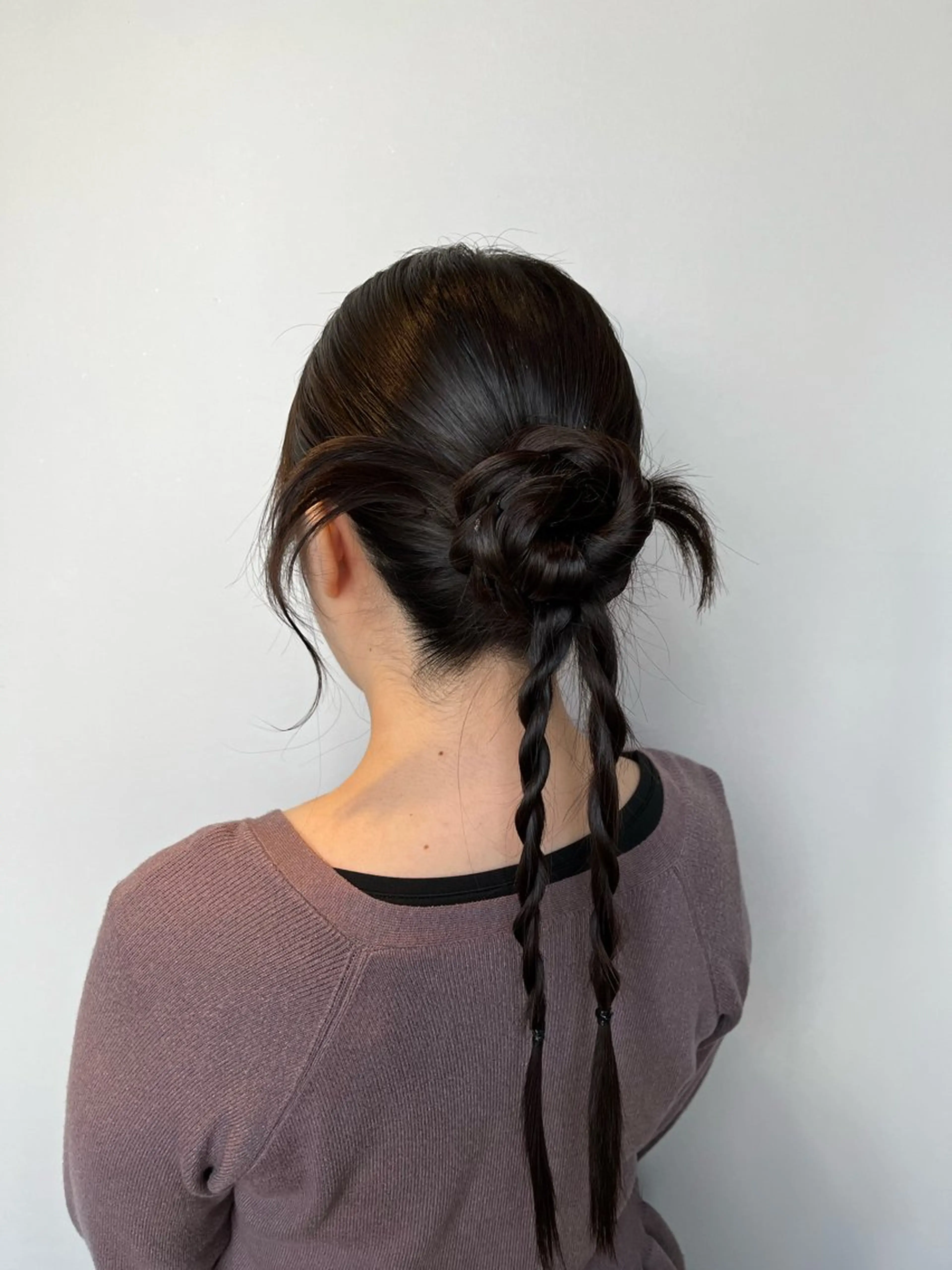 セミロング ヘアセット いとう りょうたのヘアスタイル