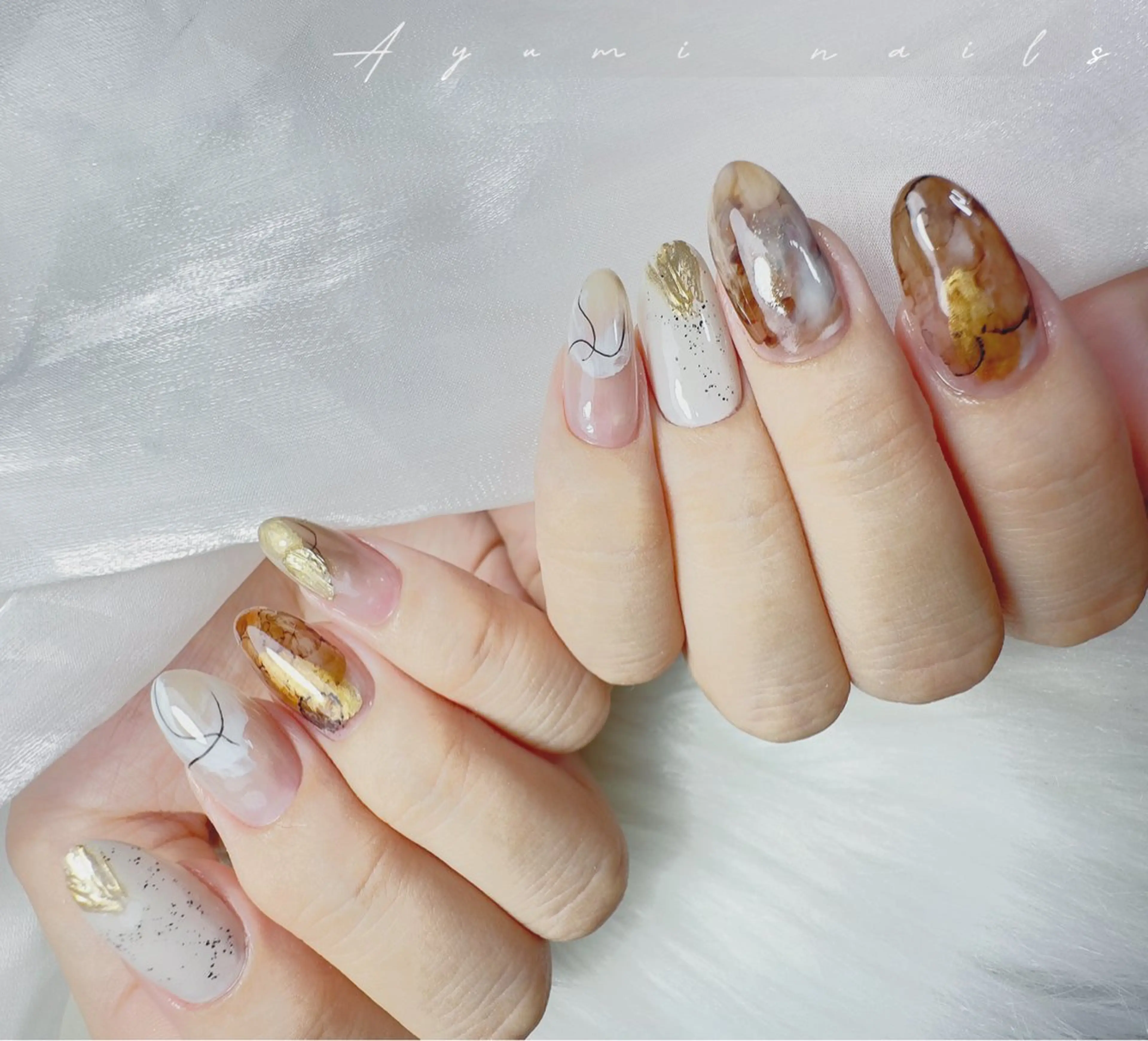 ネイル ハンドネイル Ayumi nails川崎店のネイルデザイン