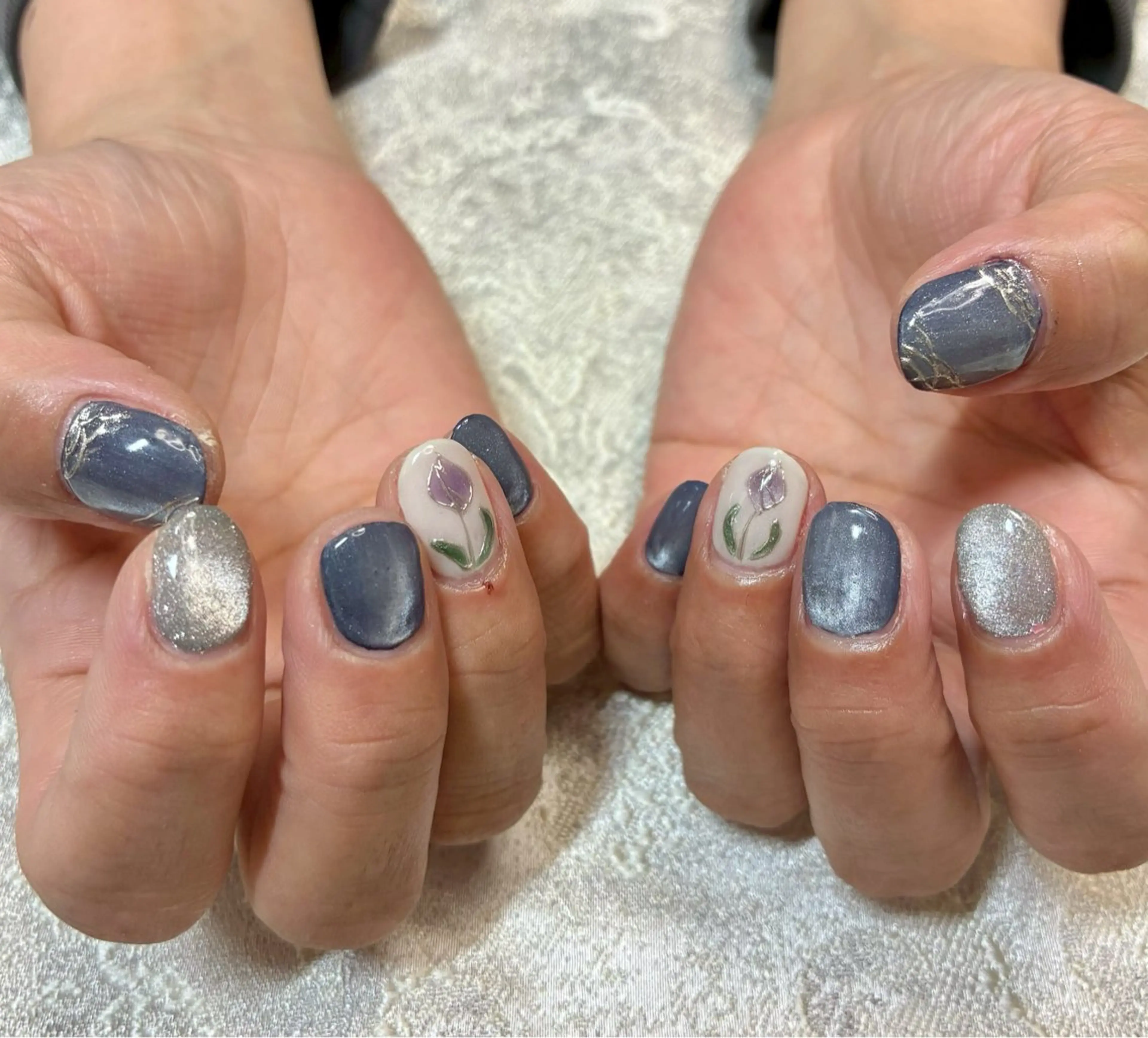 ネイルをするのが初めて✨💅初めて記念日価格✯✯デザインありなので満足できるネイルになると思います🍀の写真