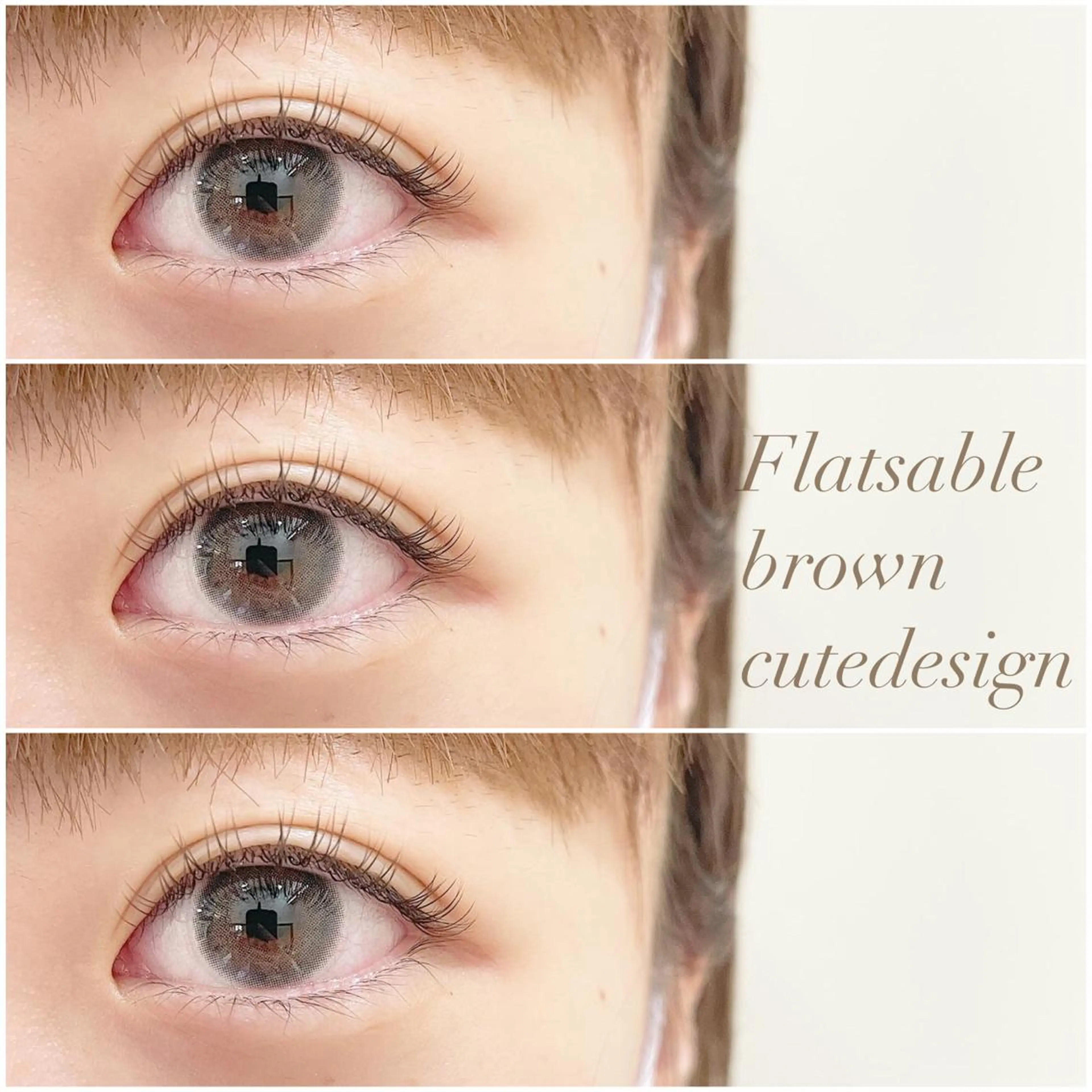 マツエク・マツパ カラーマツエク キュート セーブル トップアイリスト やつだ🐩のマツエク・マツパデザイン