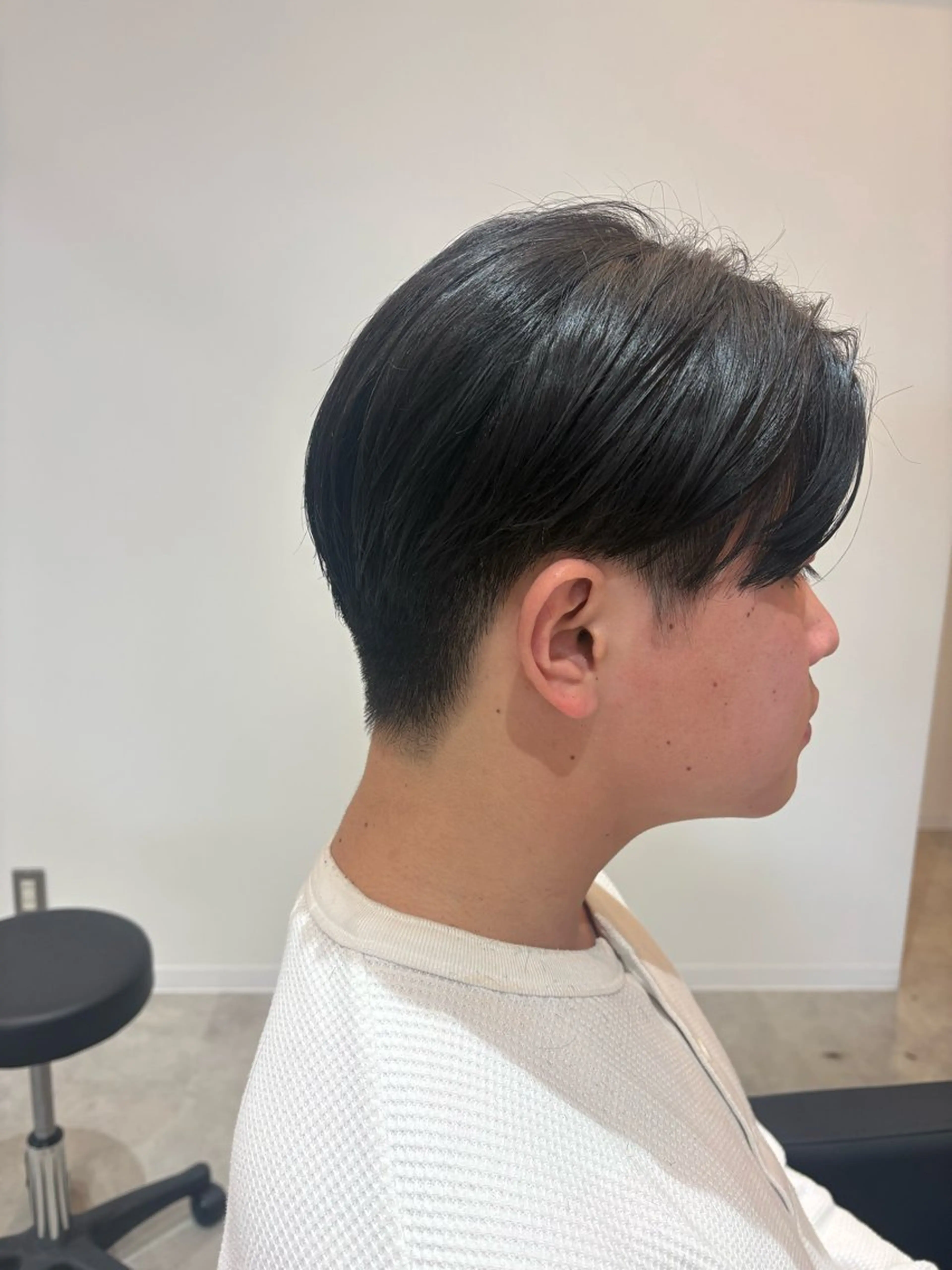 メンズ センターパート 畑 美遥のヘアスタイル