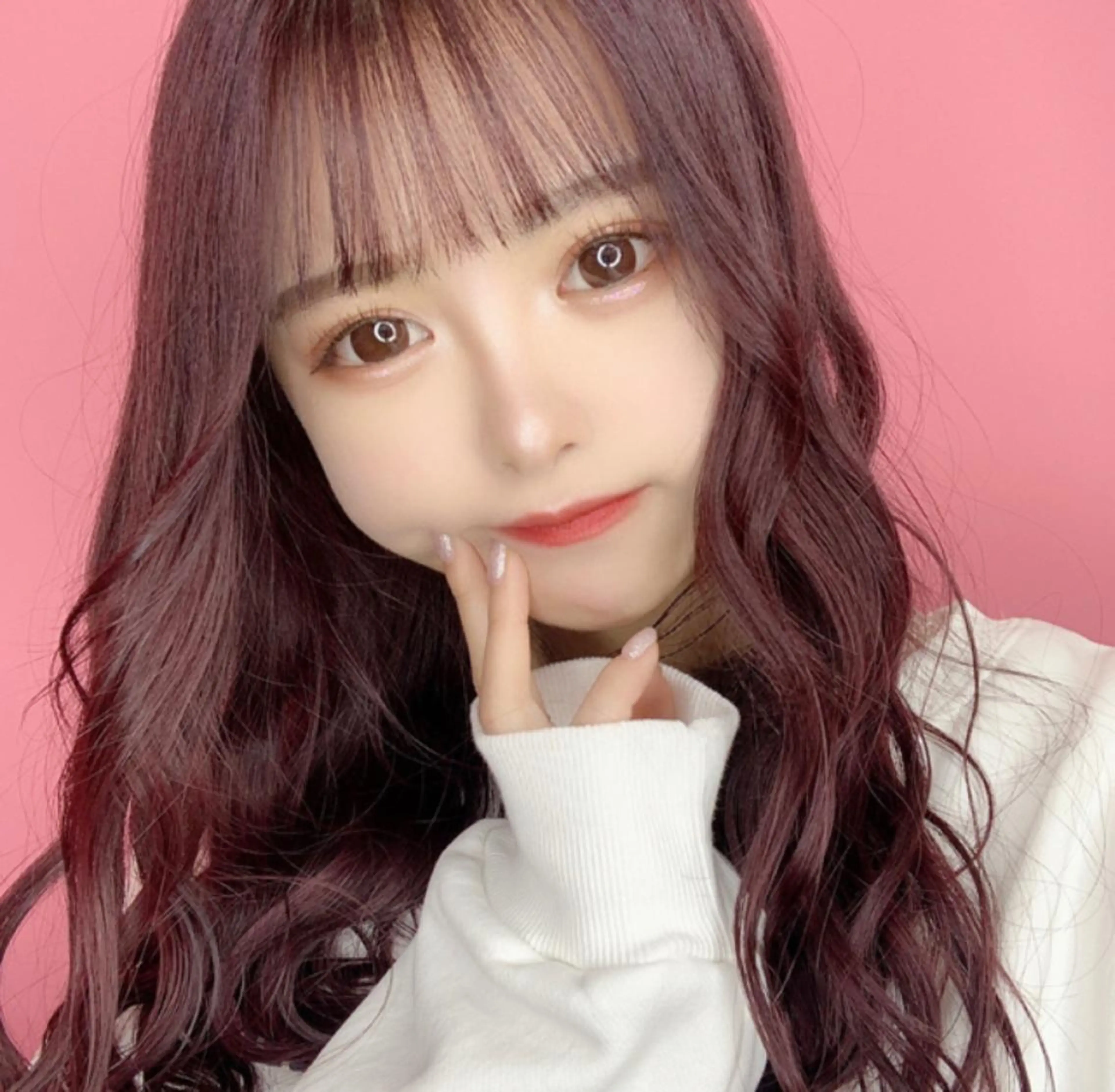 セミロング 🪞上品で可愛い韓国 ヘア🪞Rikutoのヘアスタイル