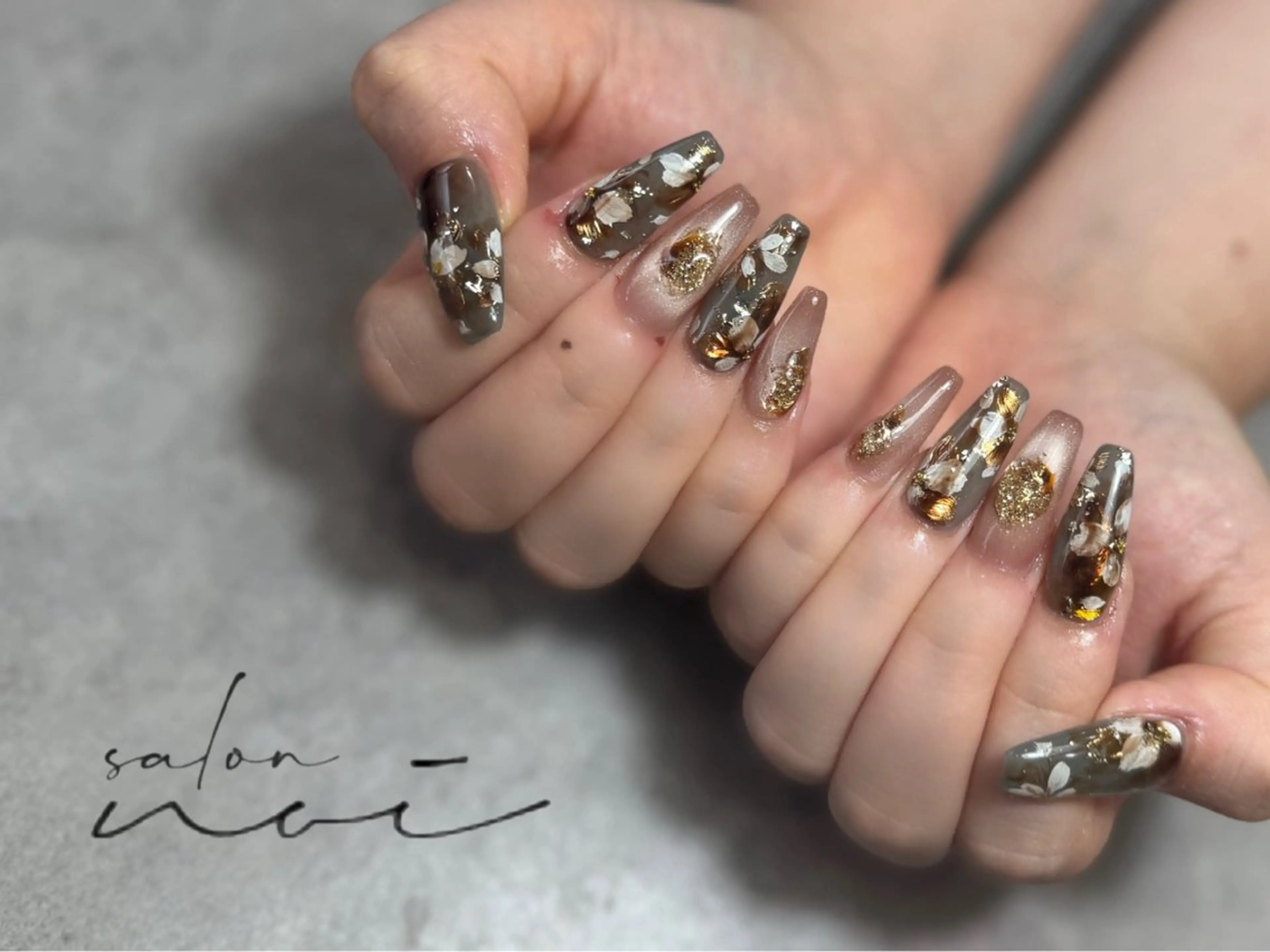 ネイル ハンドネイル salon noiのネイルデザイン