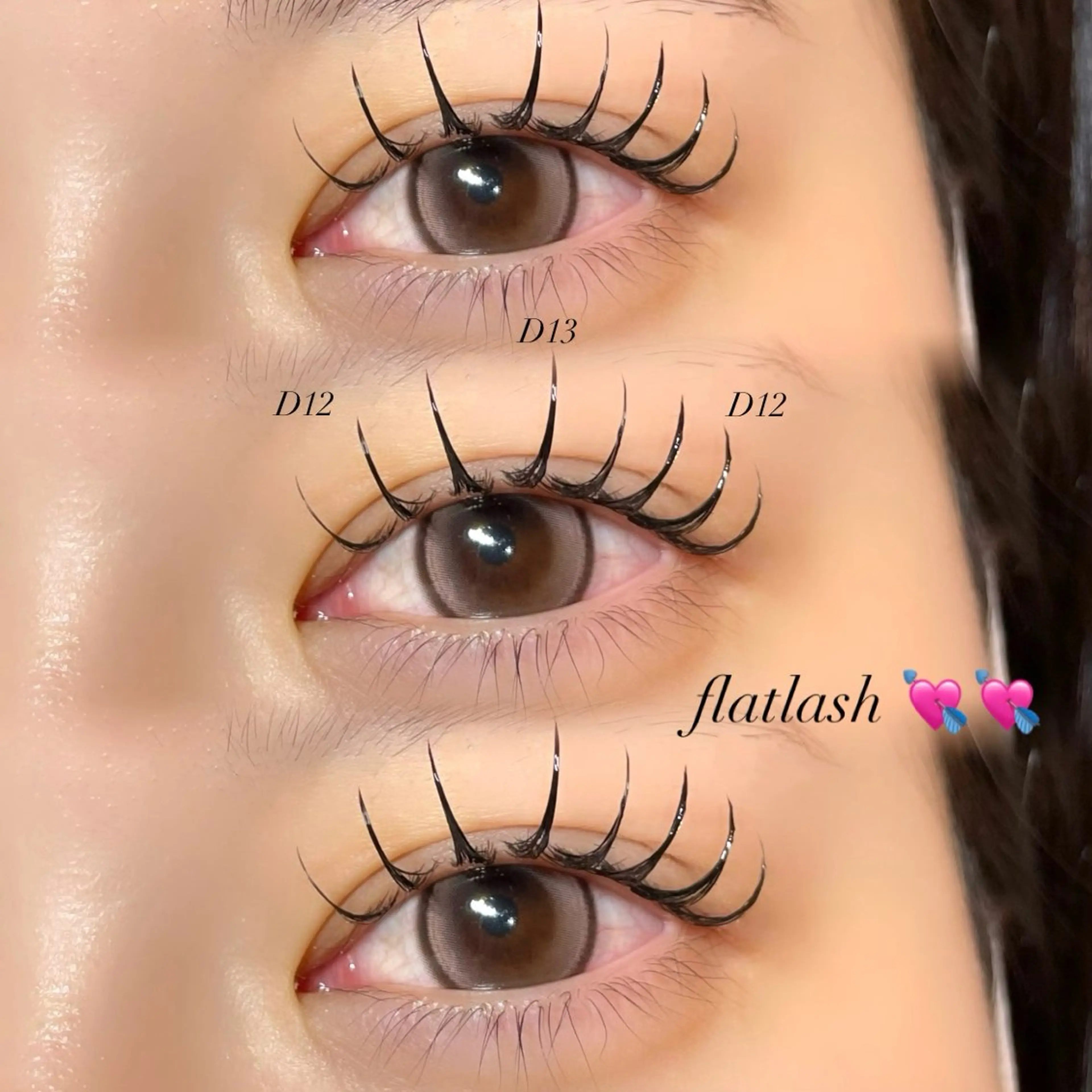 マツエク・マツパ マツエク Mell Yuuna ♡パリエク /束感のマツエク・マツパデザイン