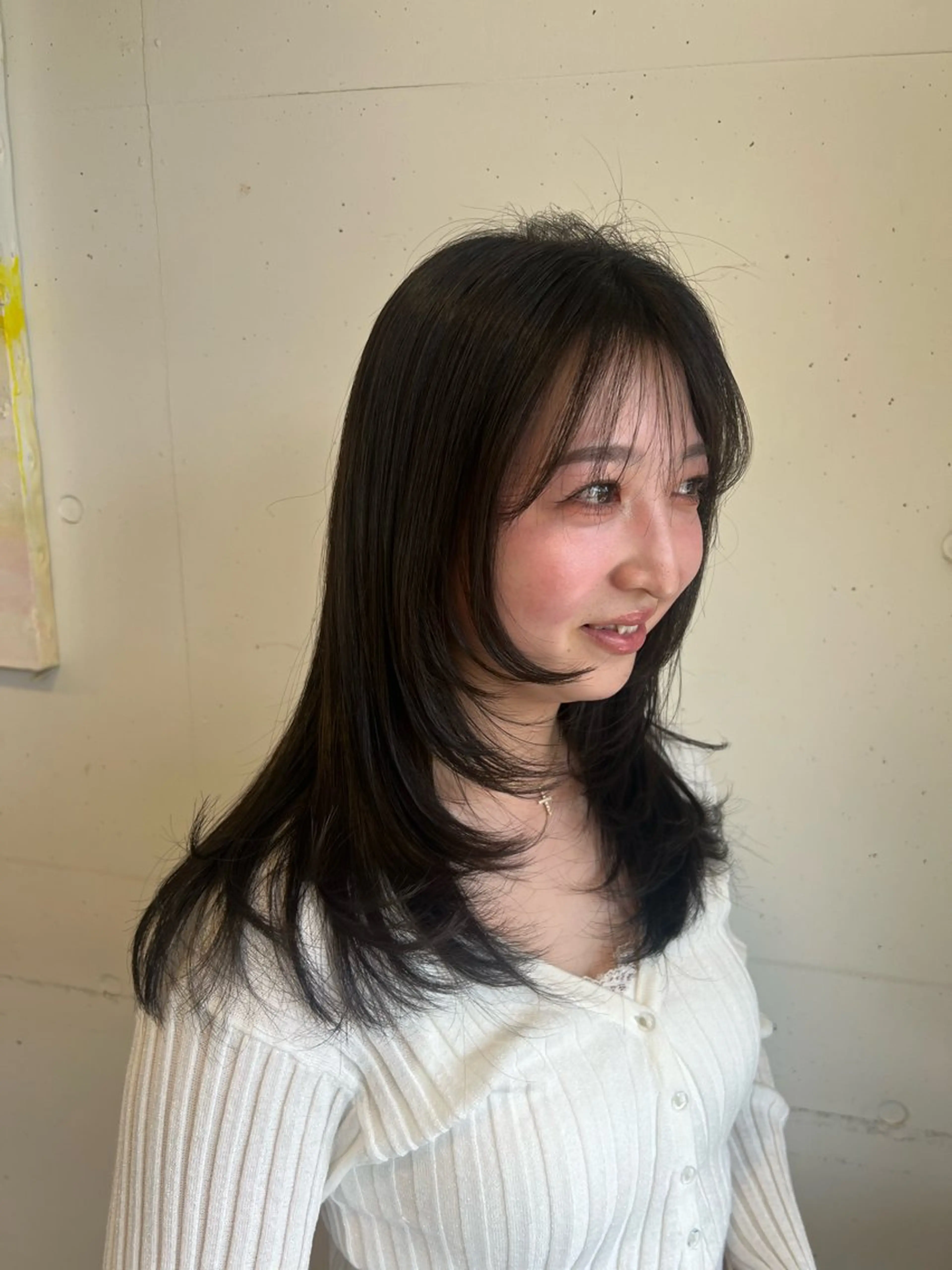 カラー ヘアカラー トリートメント linna / 高槻 /大阪 / 耳ツボのヘアスタイル