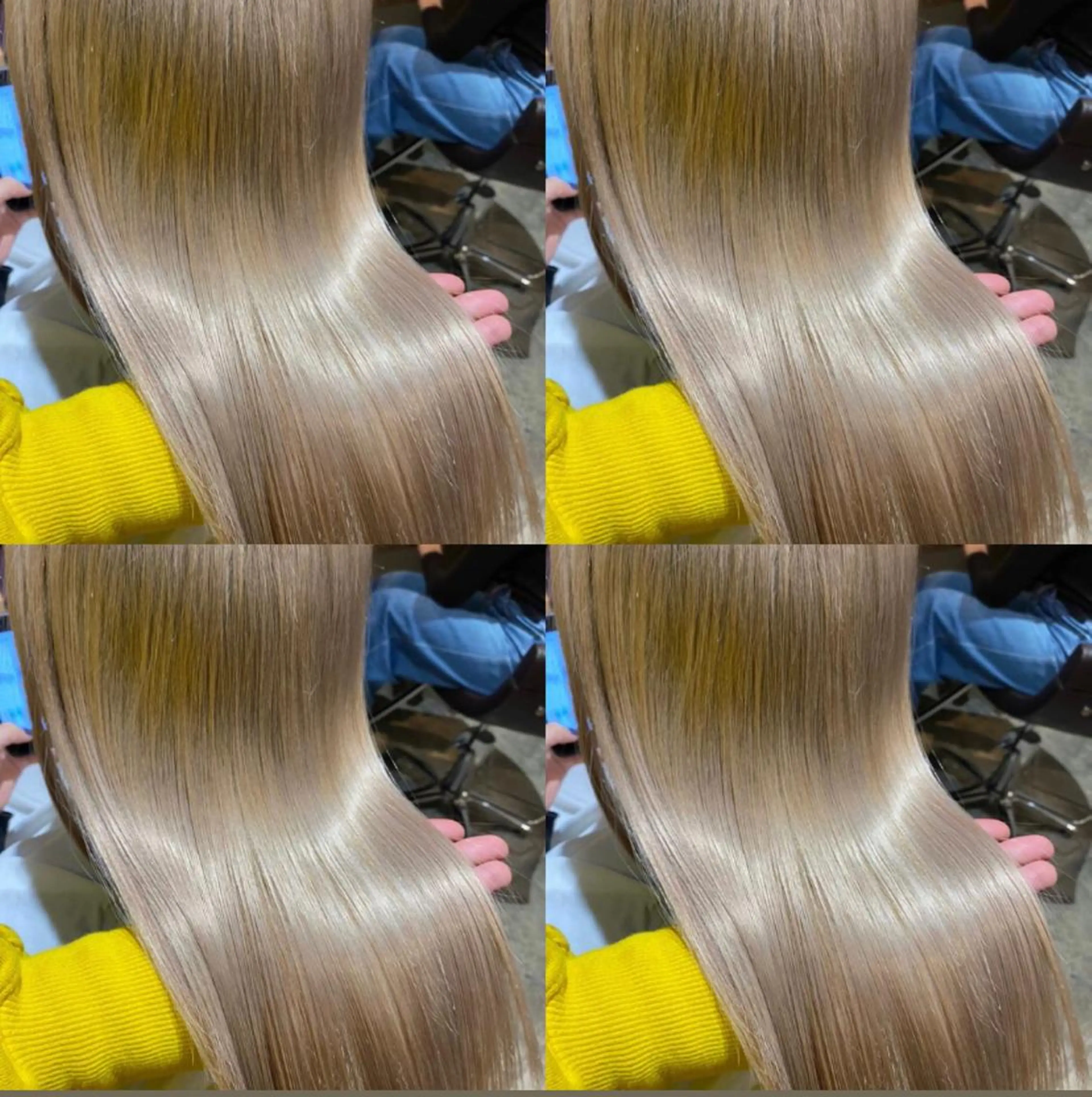 セミロング カラー カット ヘアカラー 縮毛矯正 トリートメント レイヤー×髪質改善 マネージャー安藤光司のヘアスタイル