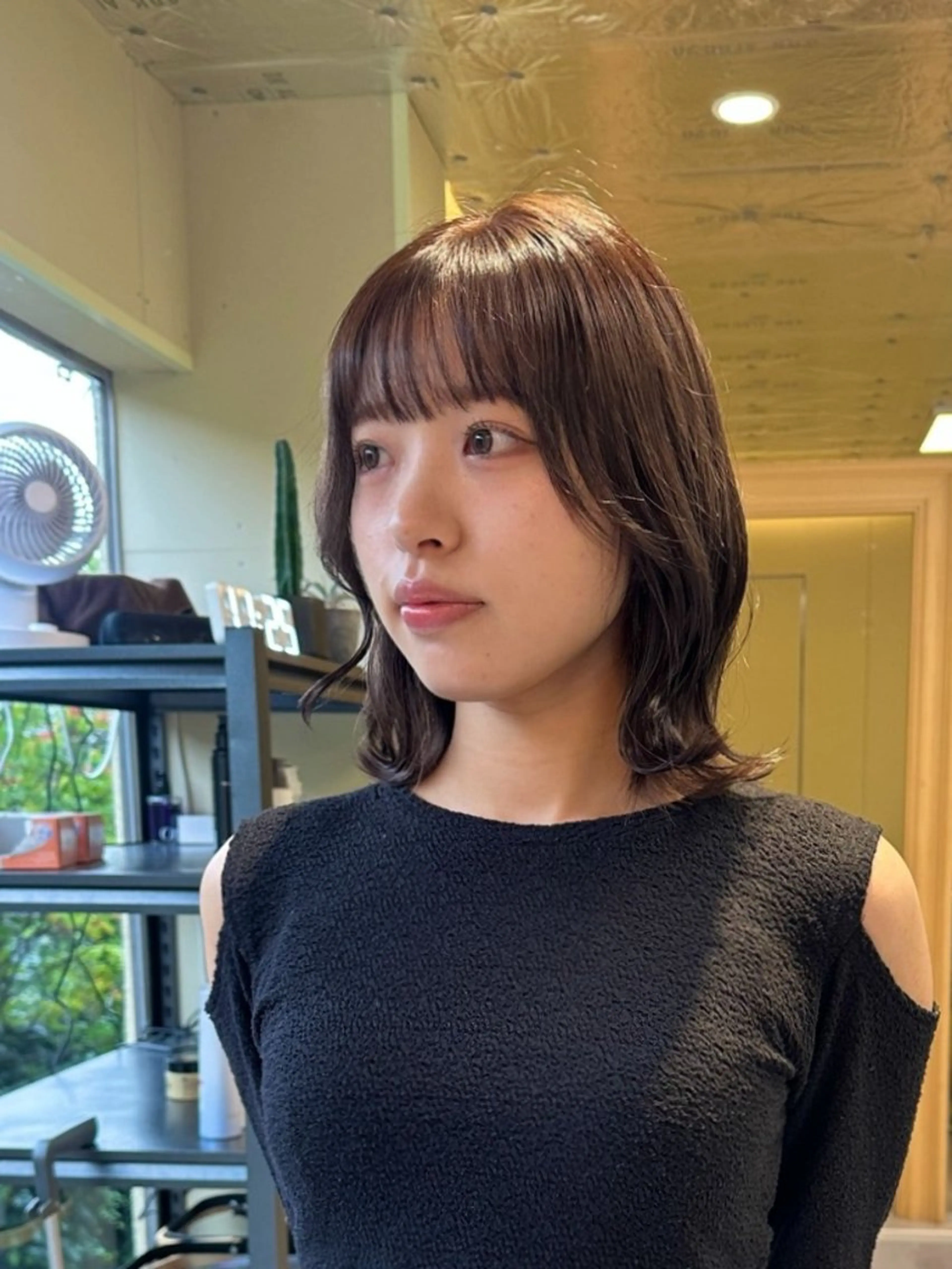 ショート カット ヘアカラー 新宿×扱いやすいボブ /ボブ専門TAMEのヘアスタイル