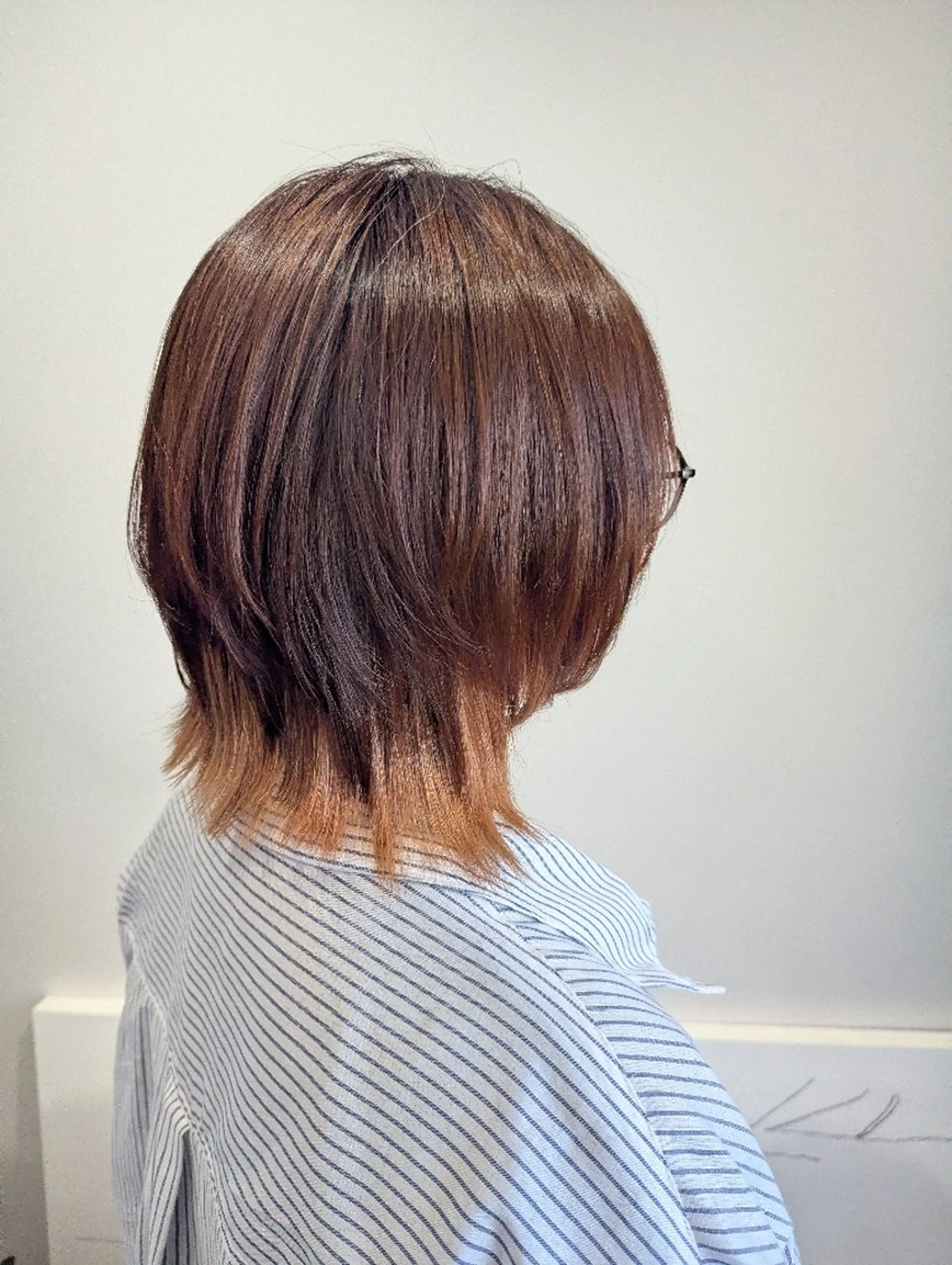 ショート ショートヘア 酸性ストレート カット 縮毛矯正 トリートメント newi 天王寺　 masakoのヘアスタイル