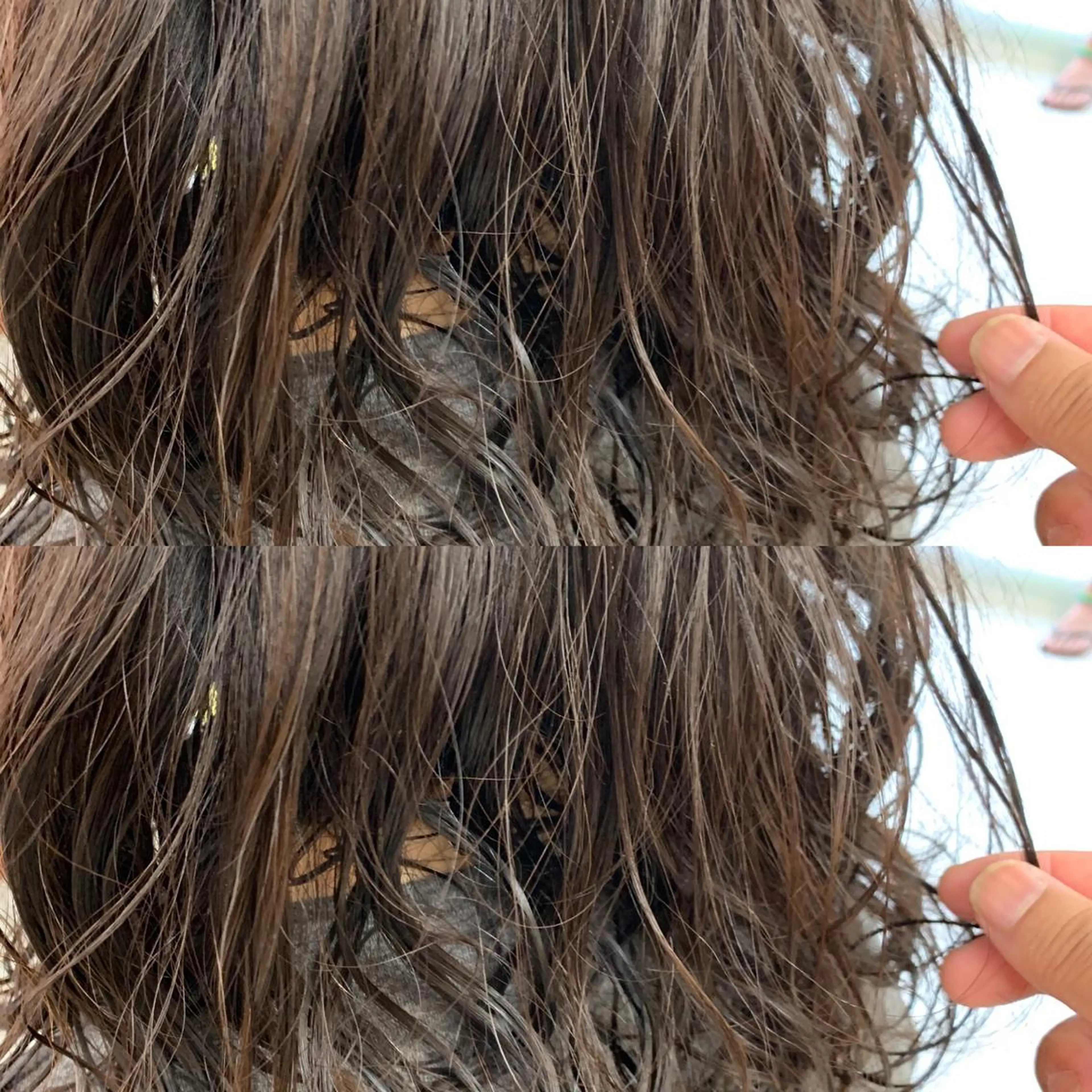 セミロング 仁和山 健汰のヘアスタイル