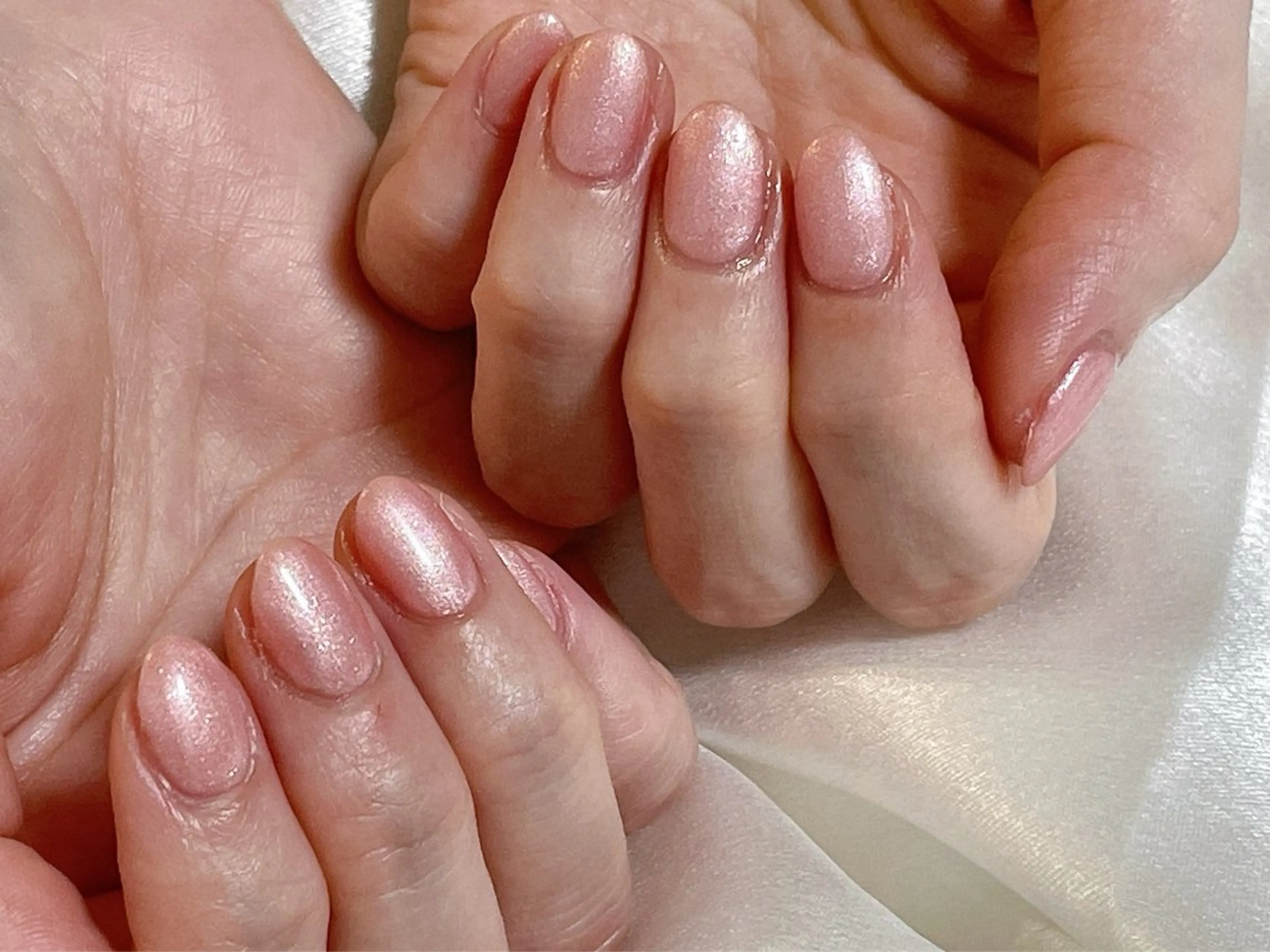 ネイル オーロラネイル 桜ネイル フラワーネイル フットネイル フレンチネイル ハンドネイル mogunail &blowのネイルデザイン