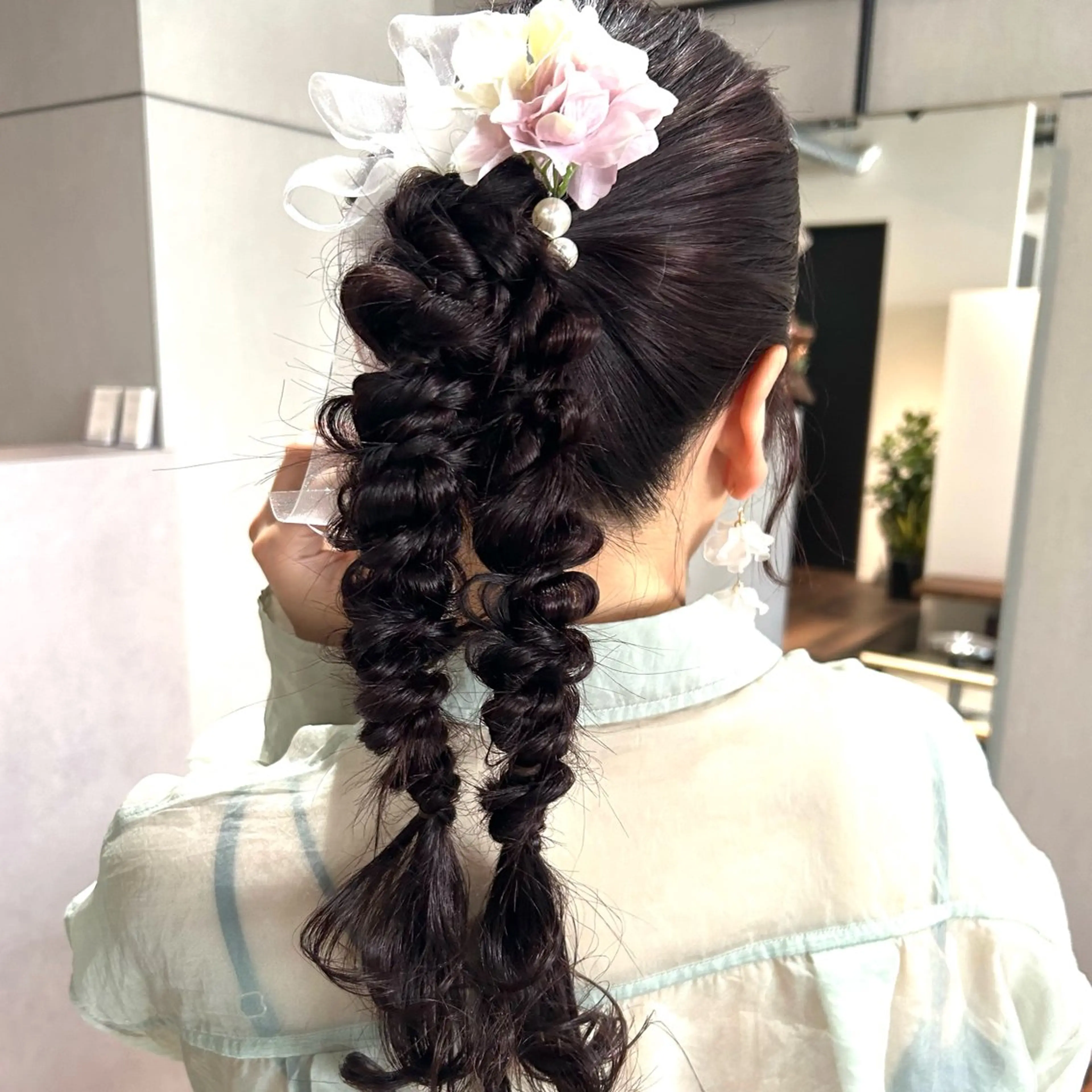 ロング ヘアセット ヘアセット/透明感 カラー/MIHO♡のヘアスタイル