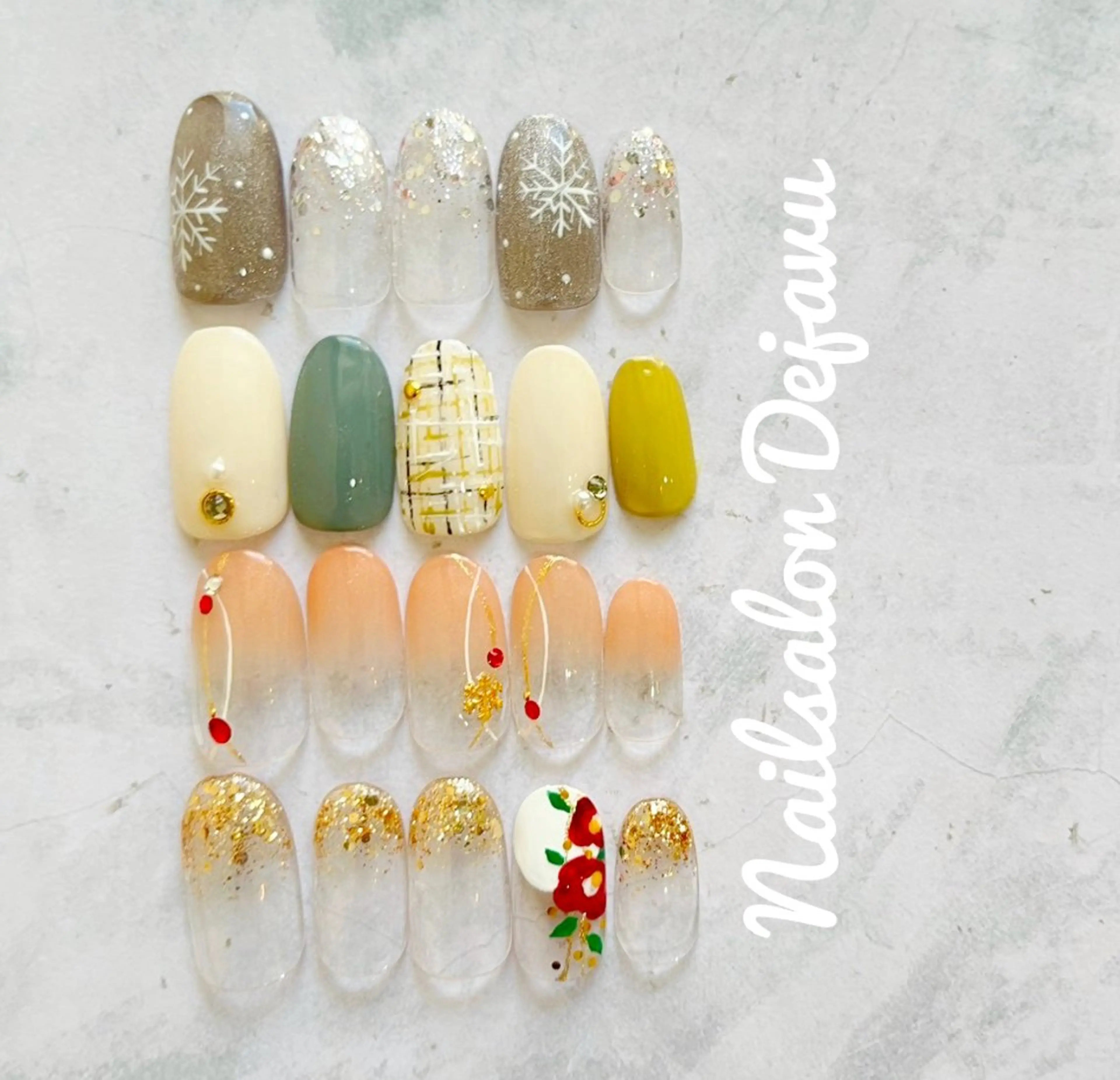 ネイル ハンドネイル Nail salon Dejavu 🌿のネイルデザイン