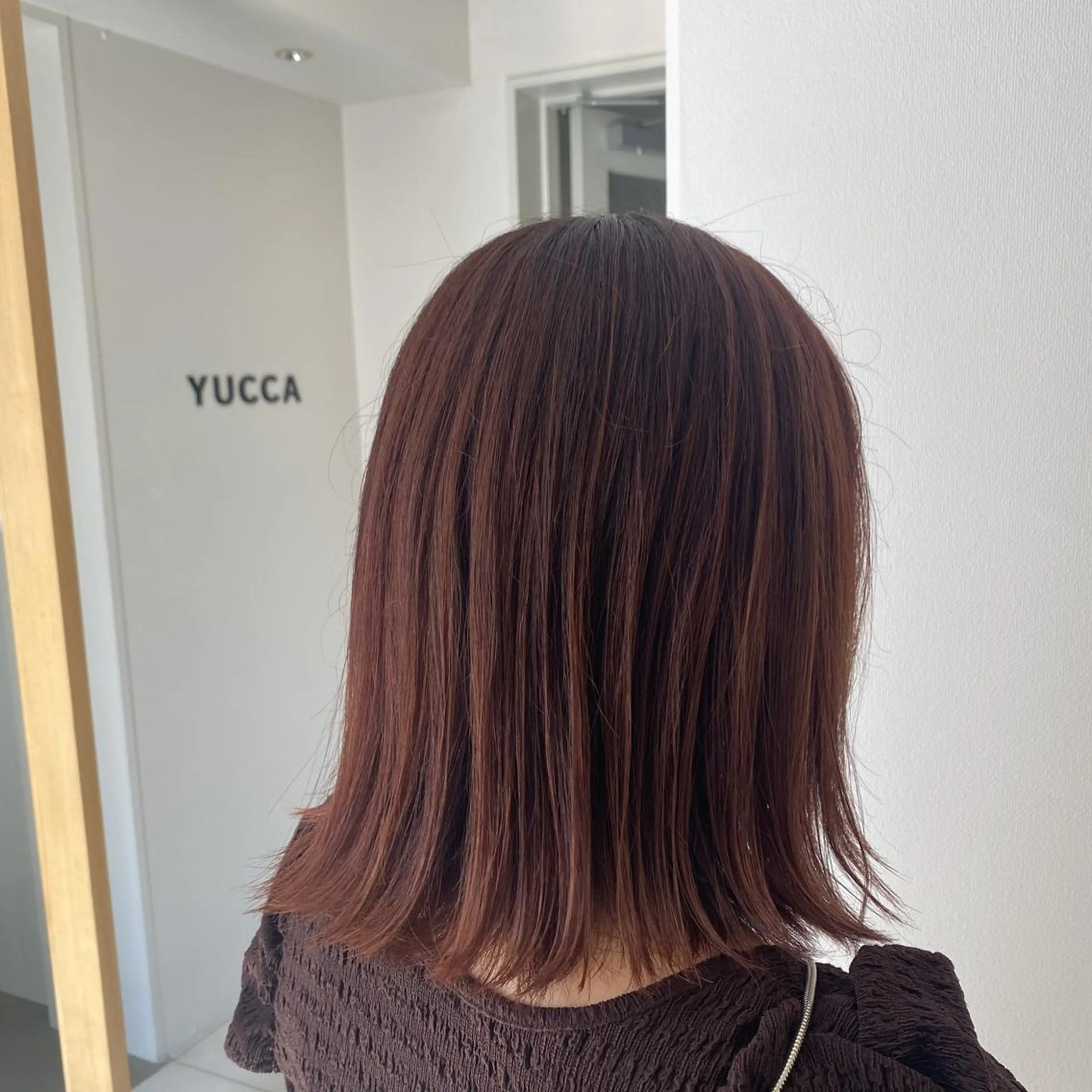 ミディアム YUCCA 茨木のヘアスタイル
