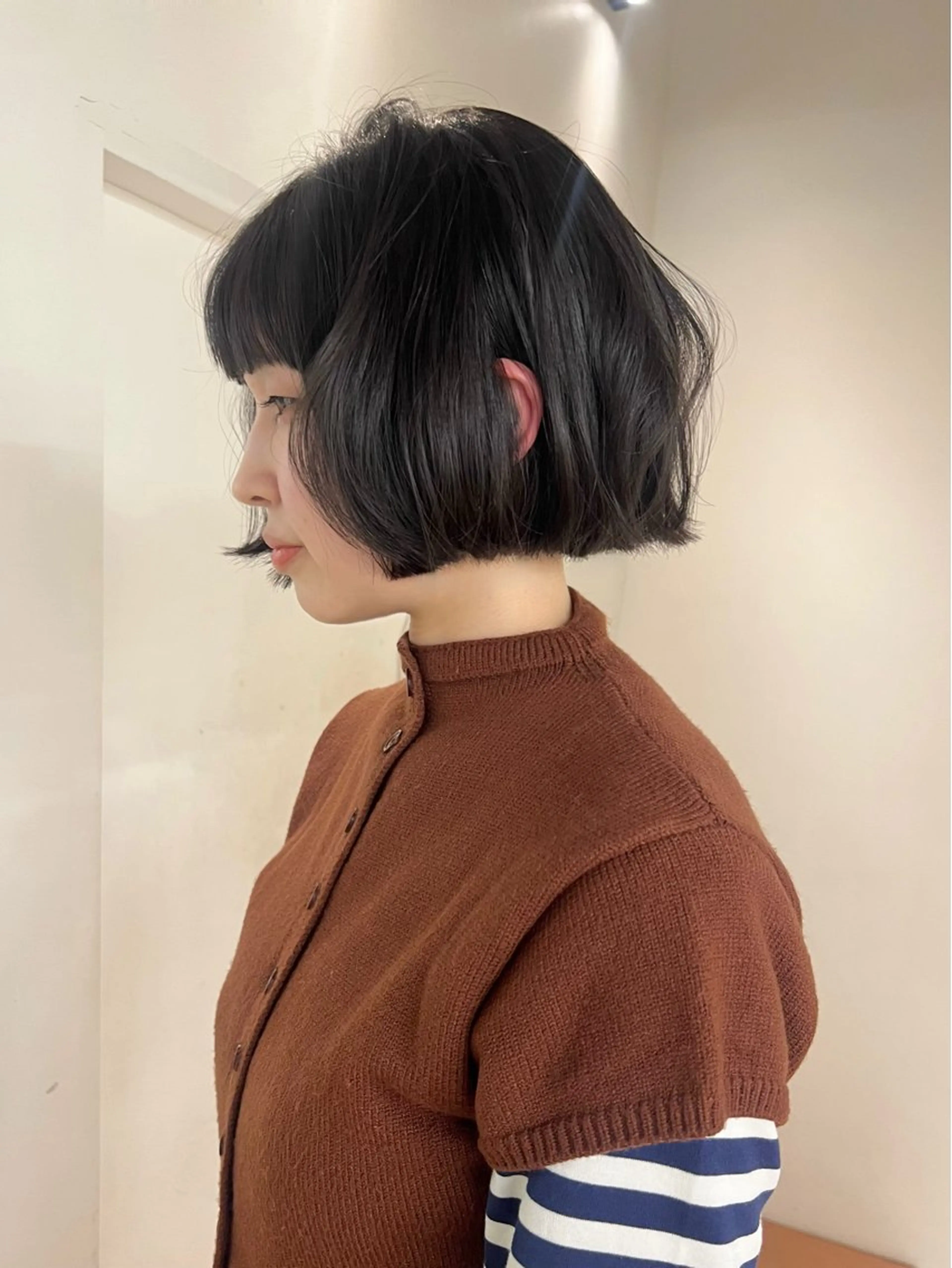 ショート ボブ siki所属・リコ BOBカットモデルのヘアスタイル