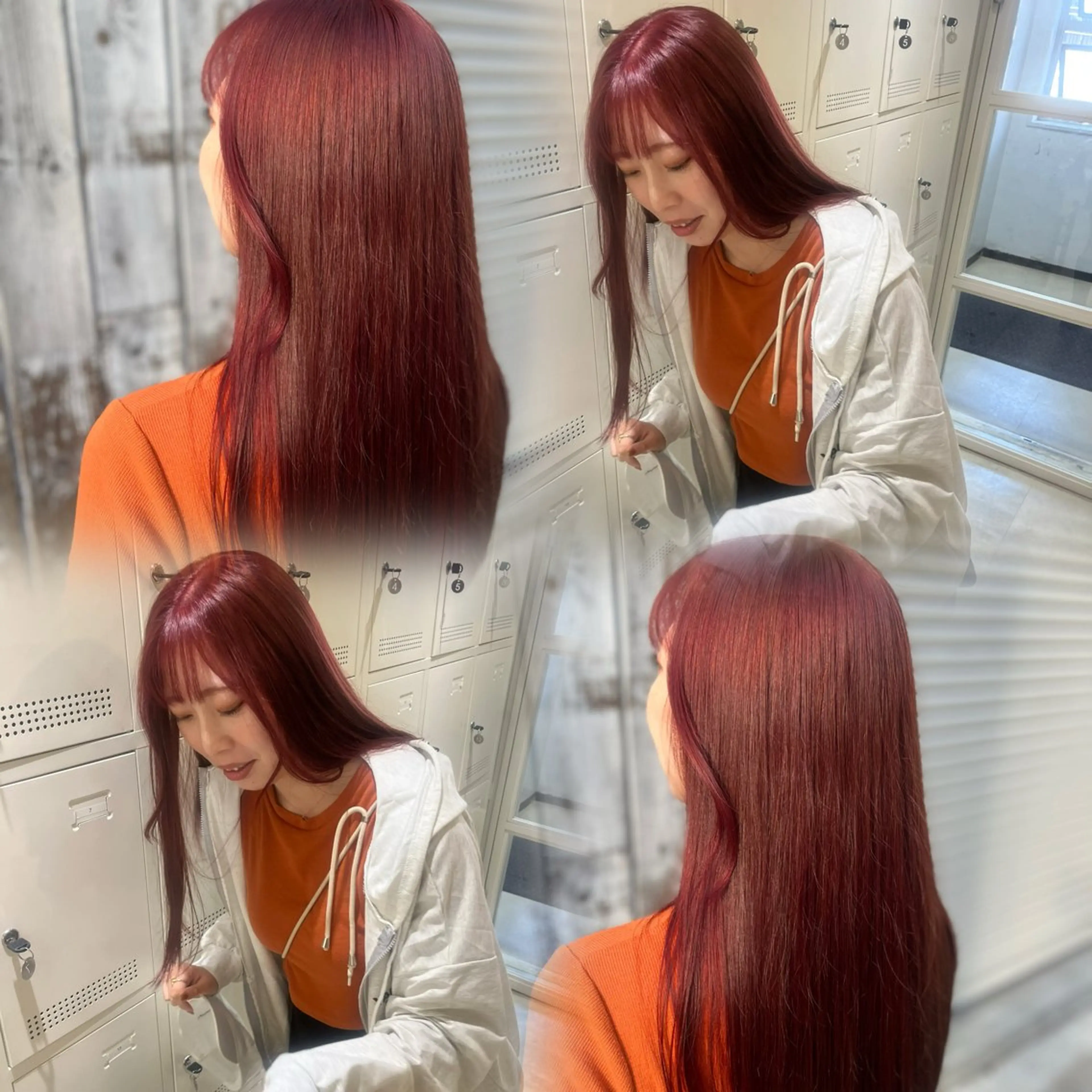 ロング カラー ブリーチ 透明感カラー ブリーチなしカラー 髪質改善 トリートメント 【ただの天才 🎨】のヘアスタイル