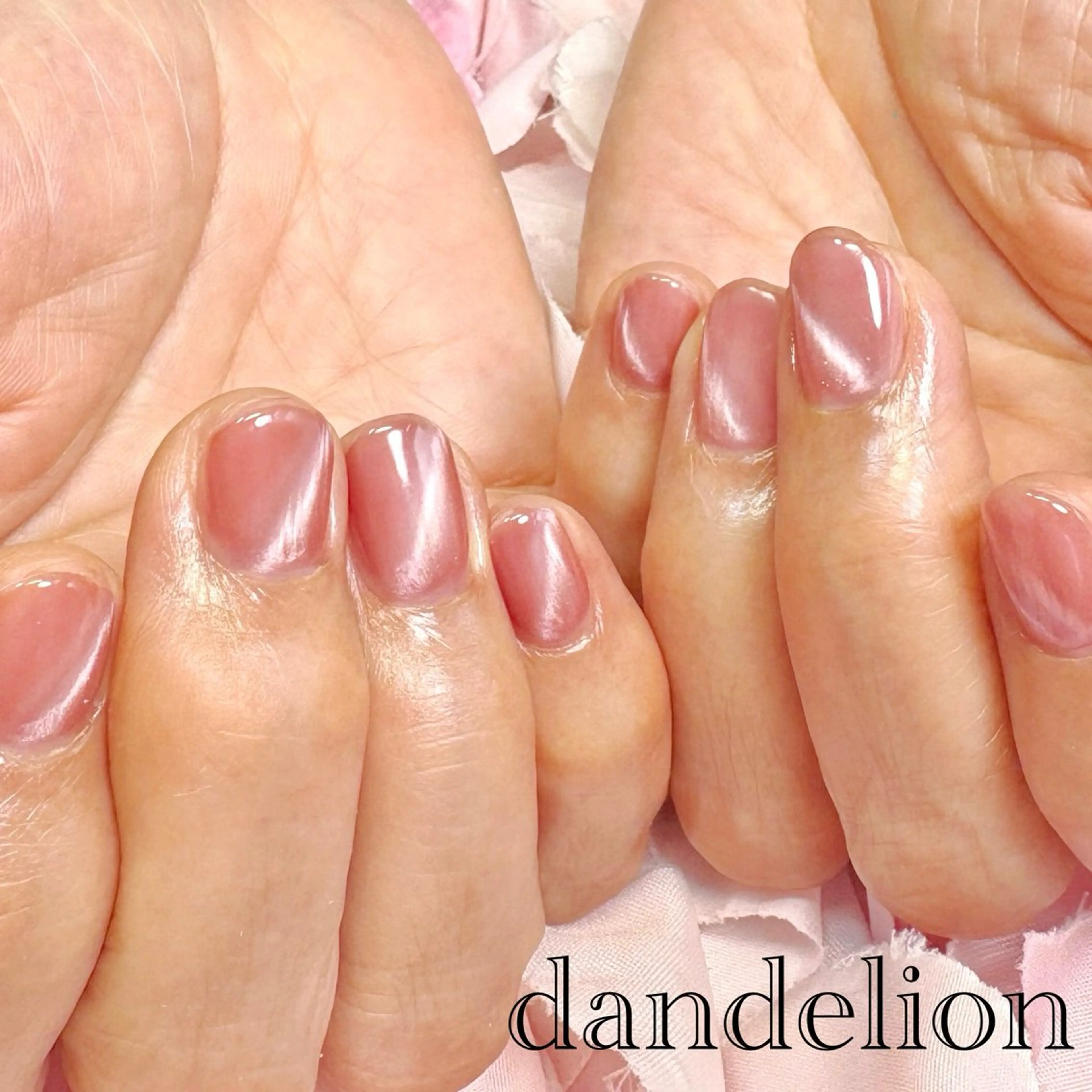 ネイル ハンドネイル ハンドケア dandelion ダンデライオンのネイルデザイン