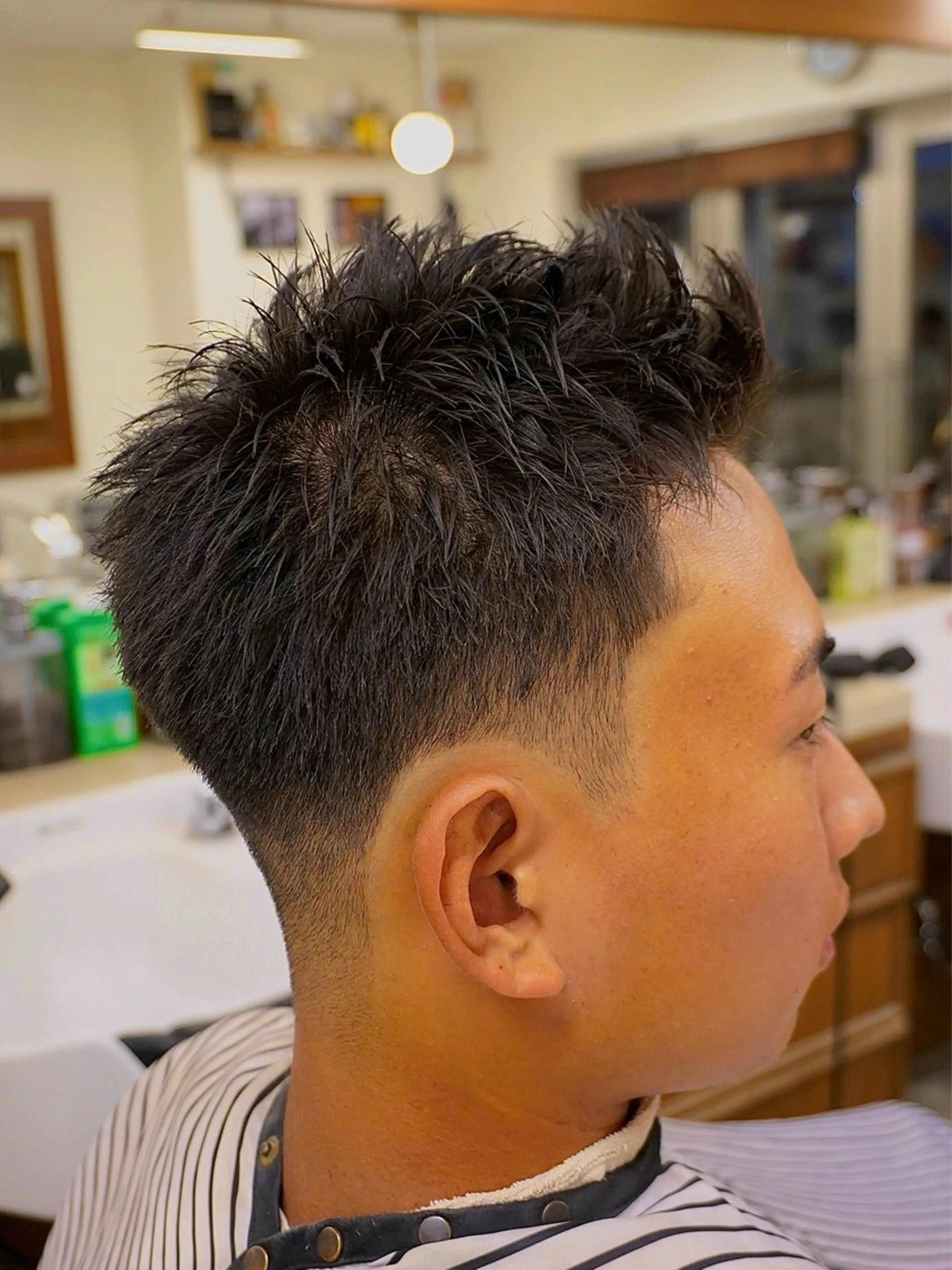 メンズ フェードカット 吉祥寺バーバー takumiのヘアスタイル