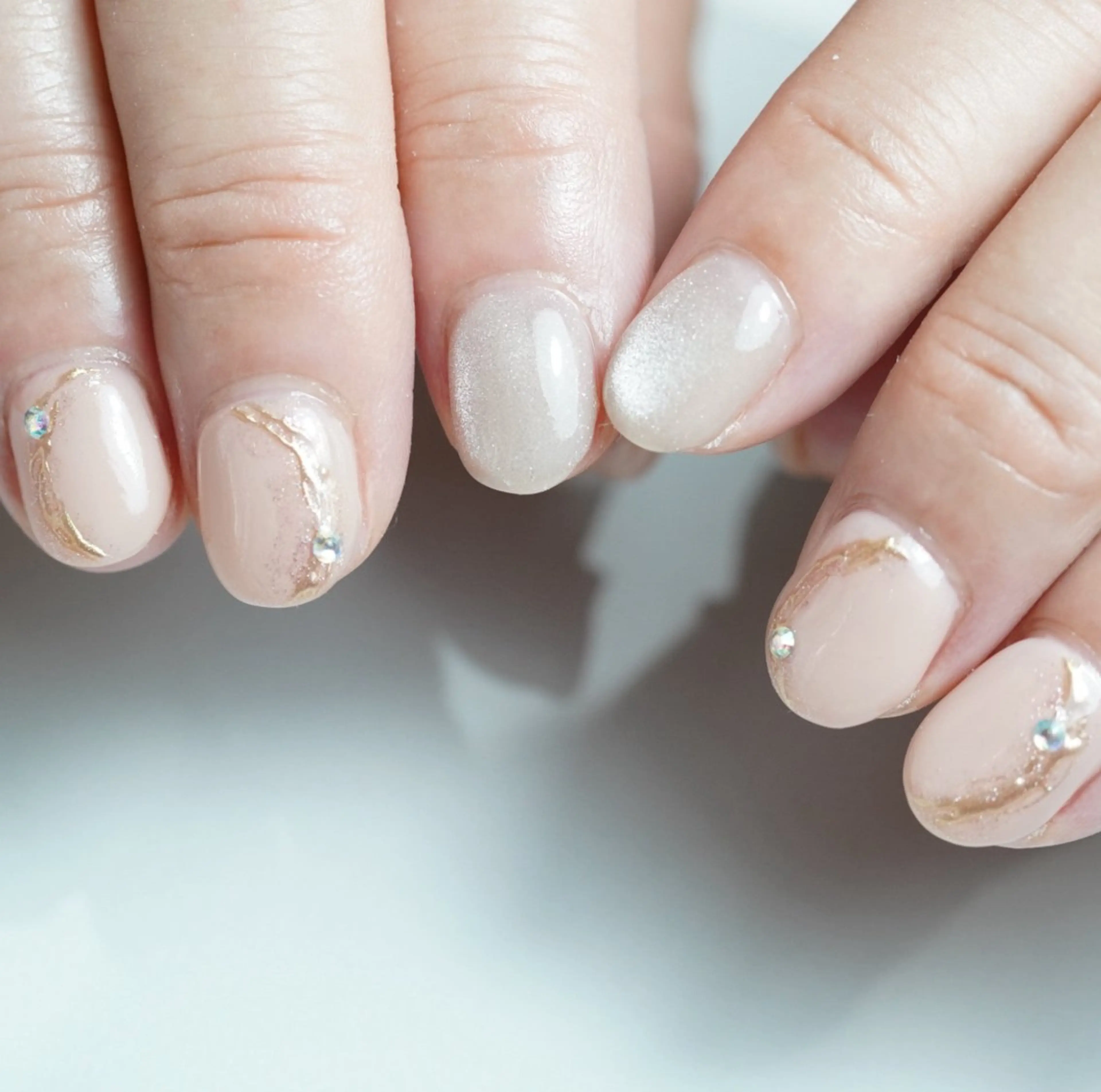 ショート ハンドネイル Re nail所属・Re nailのネイルデザイン