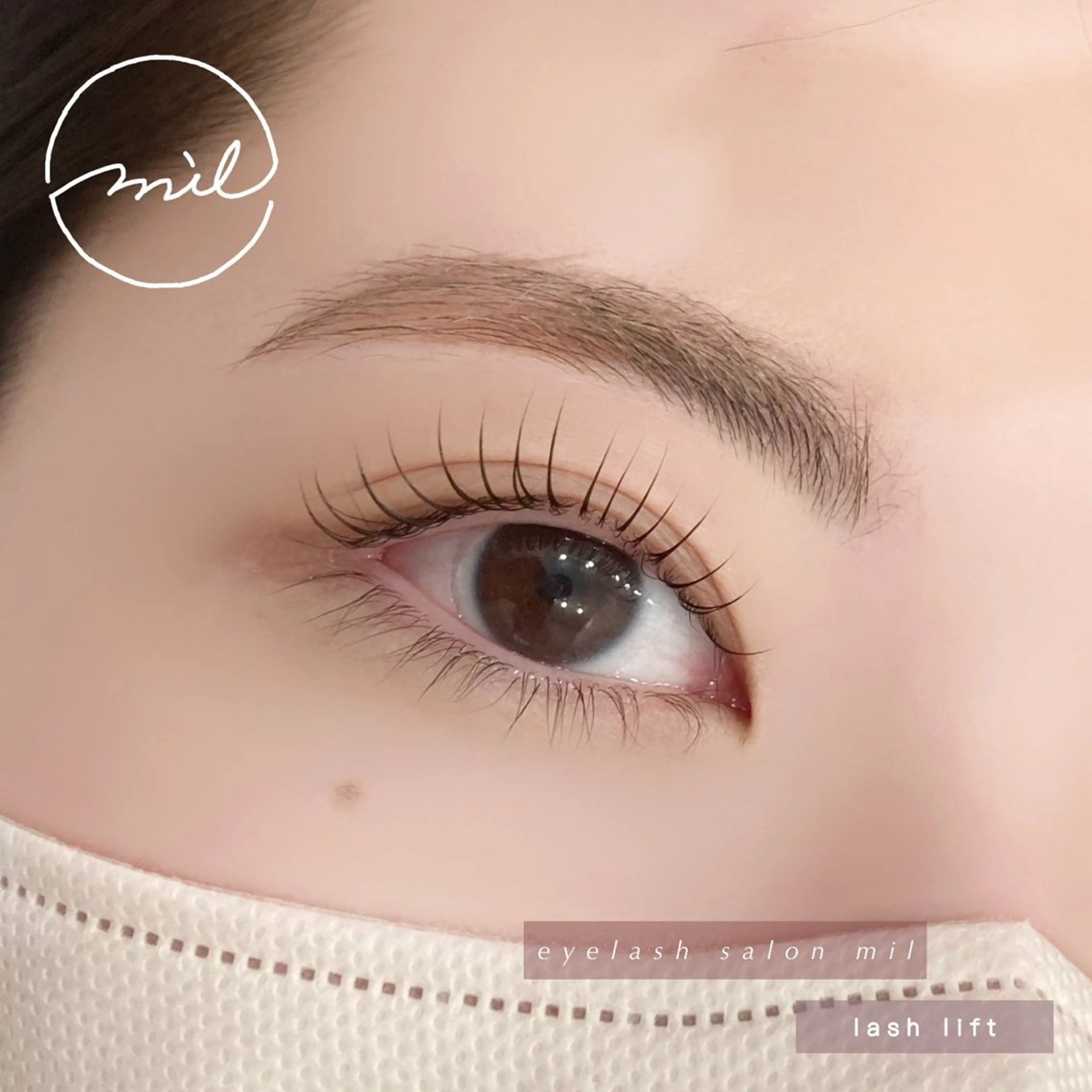 パーマ mil✩.* Hinaのマツエク・マツパデザイン