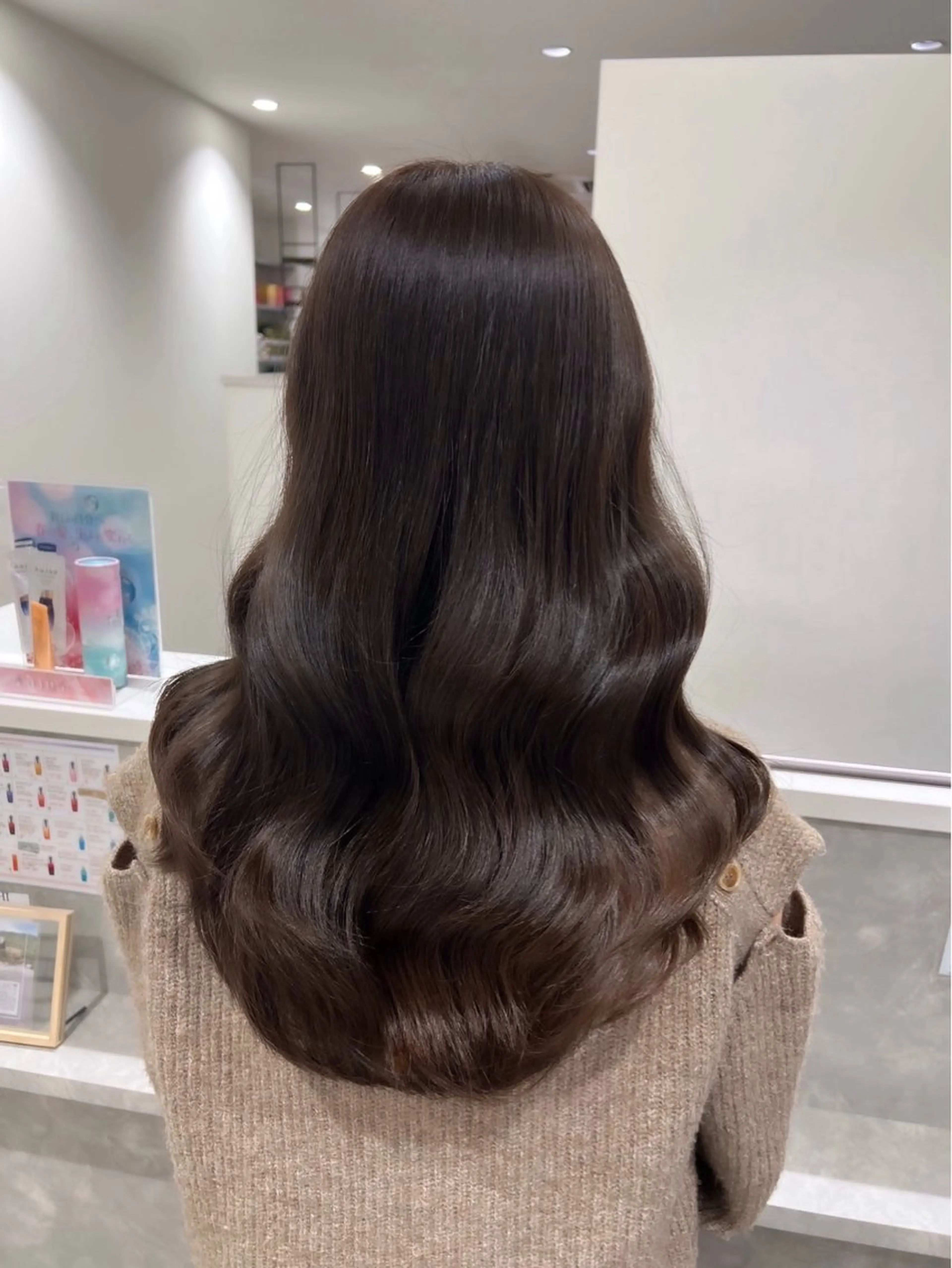 ロング ヘアカラー 塩濱 洋太のヘアスタイル
