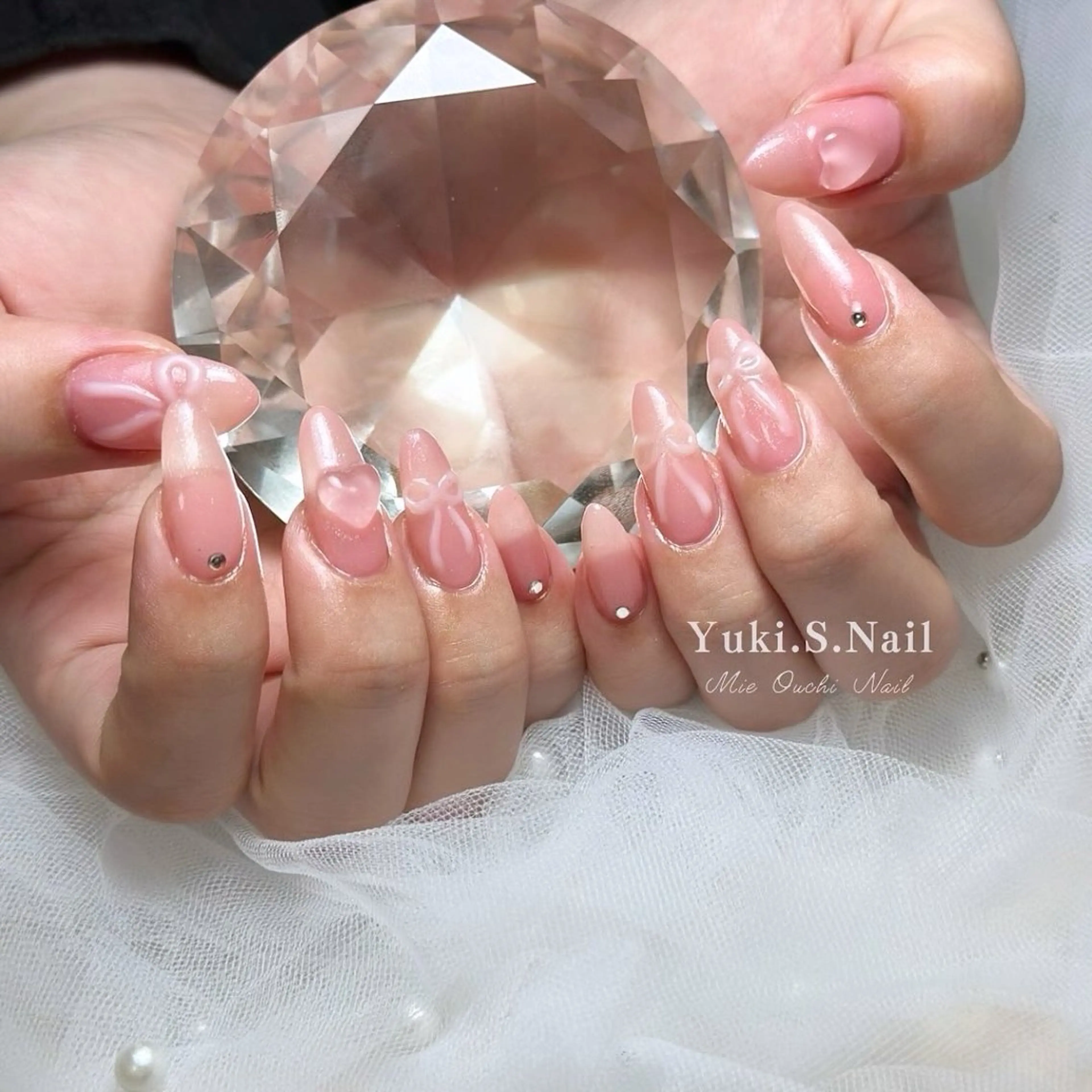 ロング ハンドネイル Yuki S.Nailのネイルデザイン