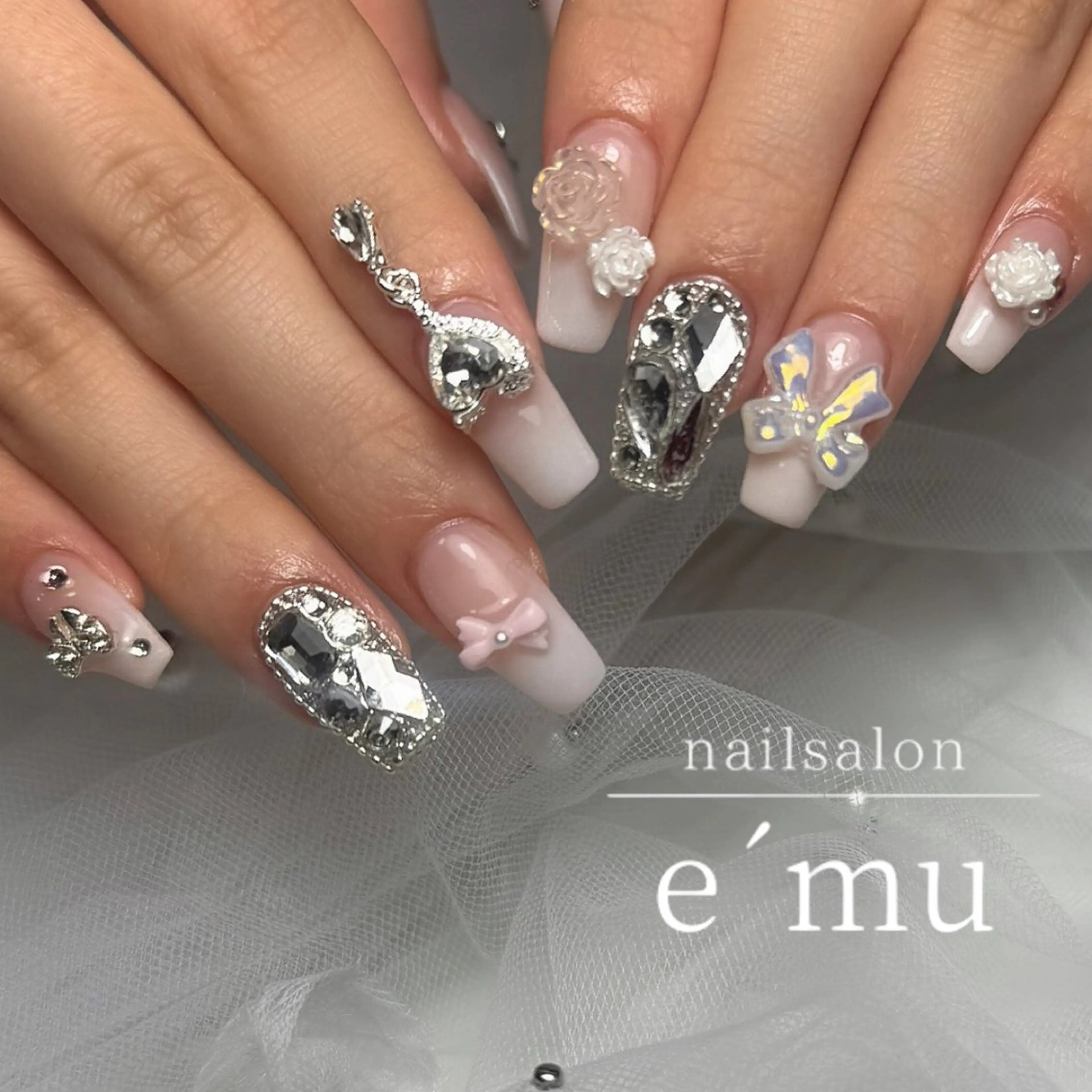 ネイル ハンドネイル nailsalon e´muのネイルデザイン