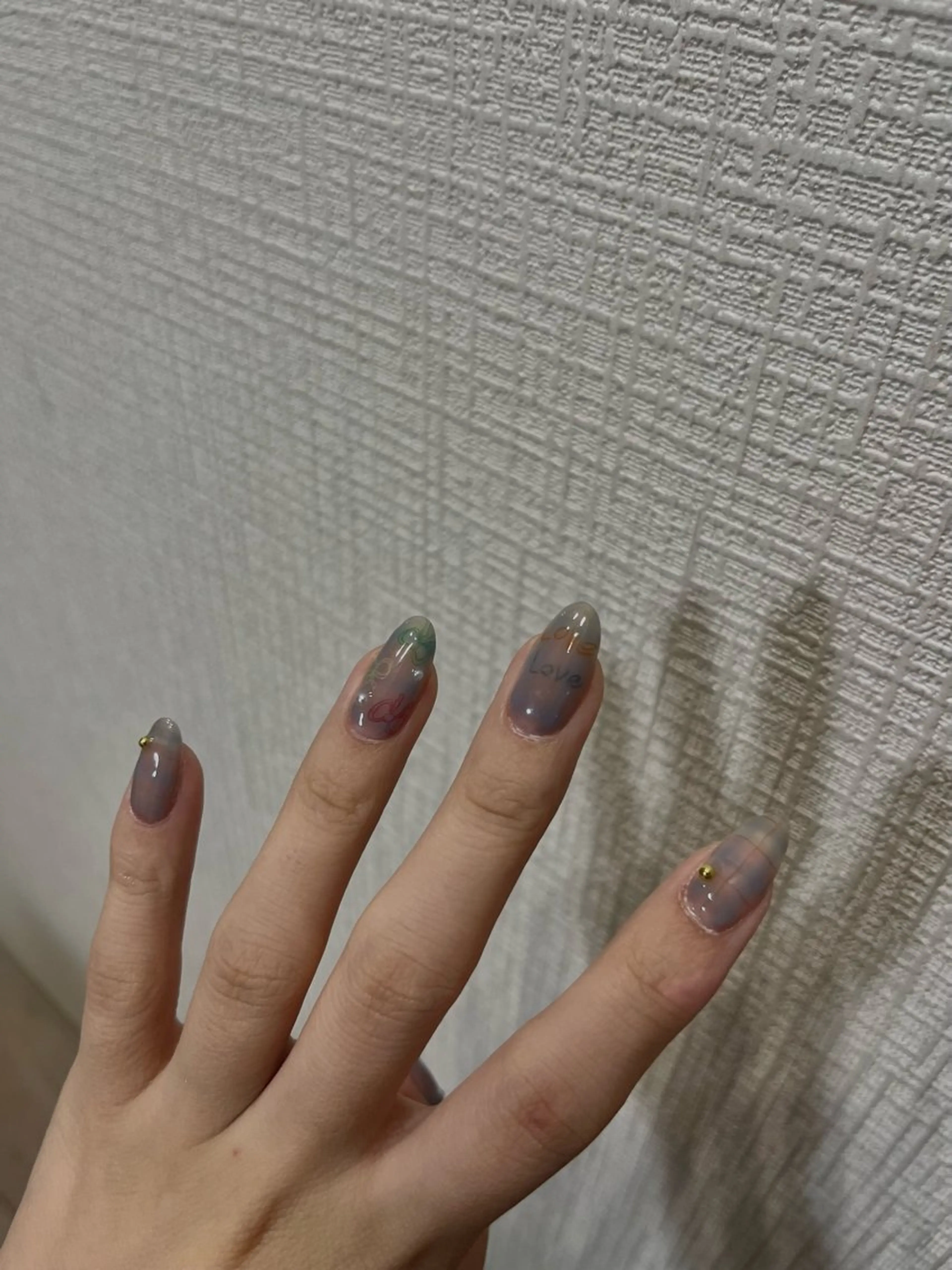 ネイル リボン atelier moiのネイルデザイン