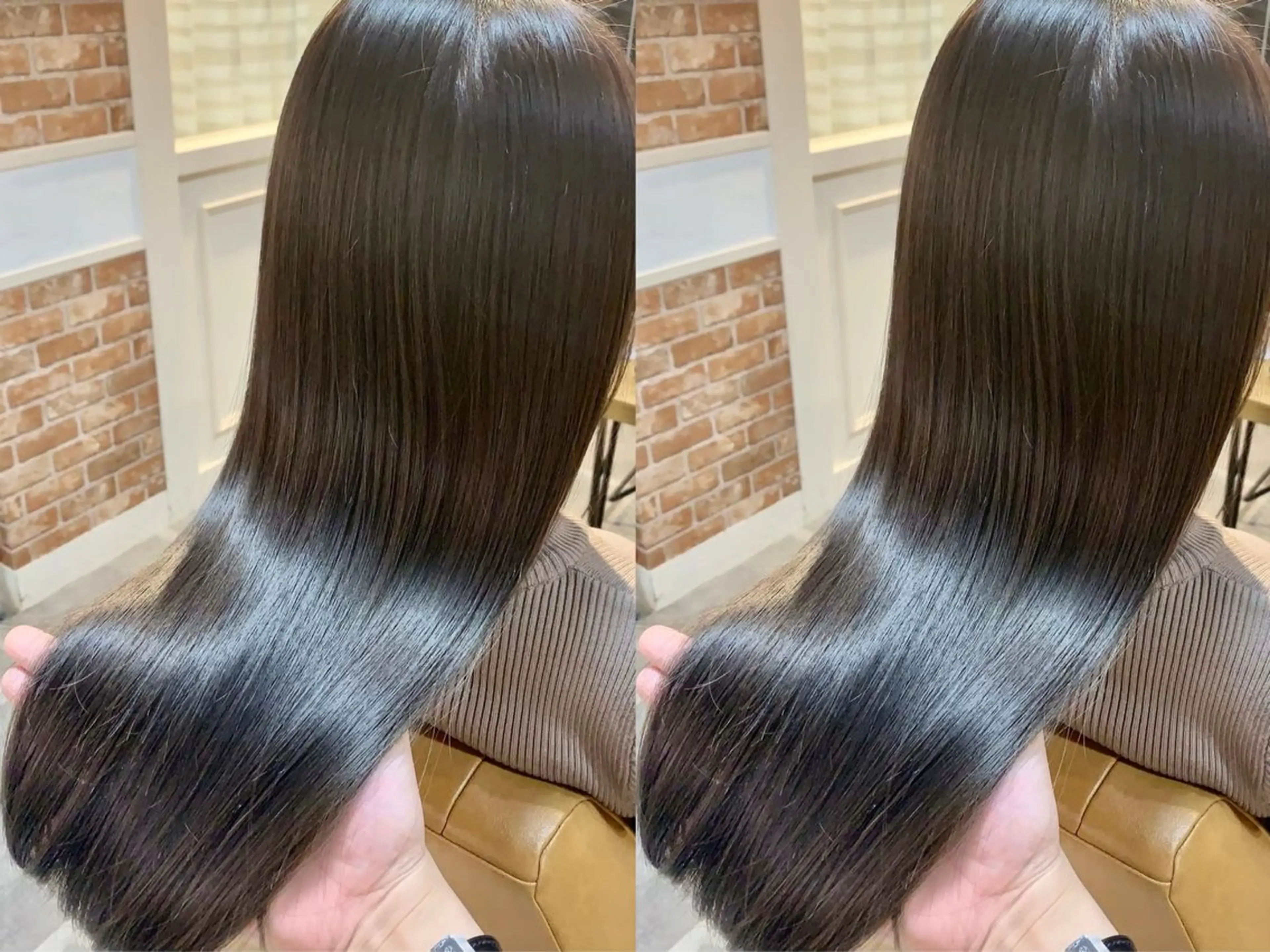 ロング 艶カラー美髪縮毛矯正 /髪質改善✨️ユウキのヘアスタイル