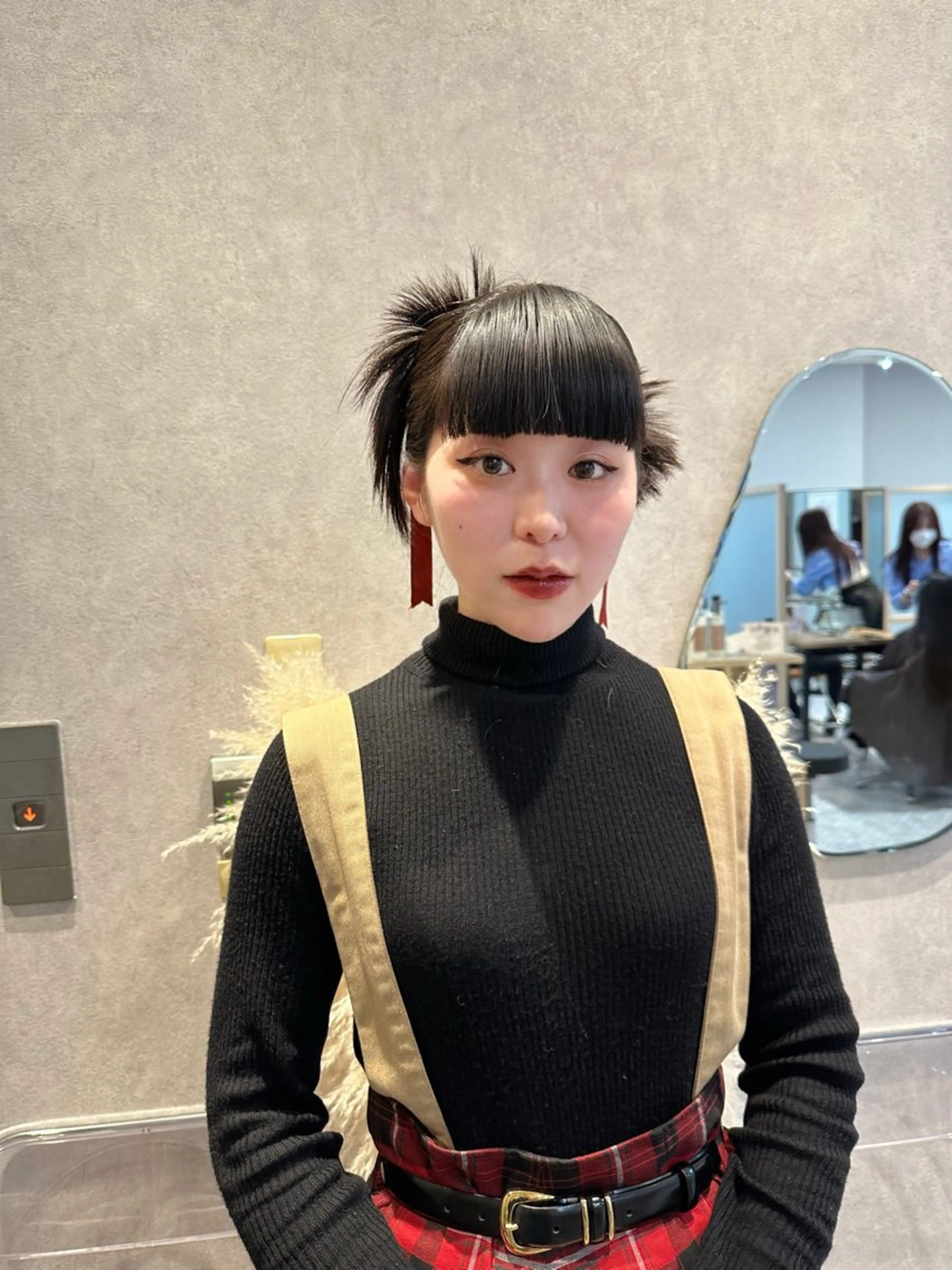 ヘアアレンジ REONA🪽✨薬院 レイヤーカット🫧のヘアスタイル