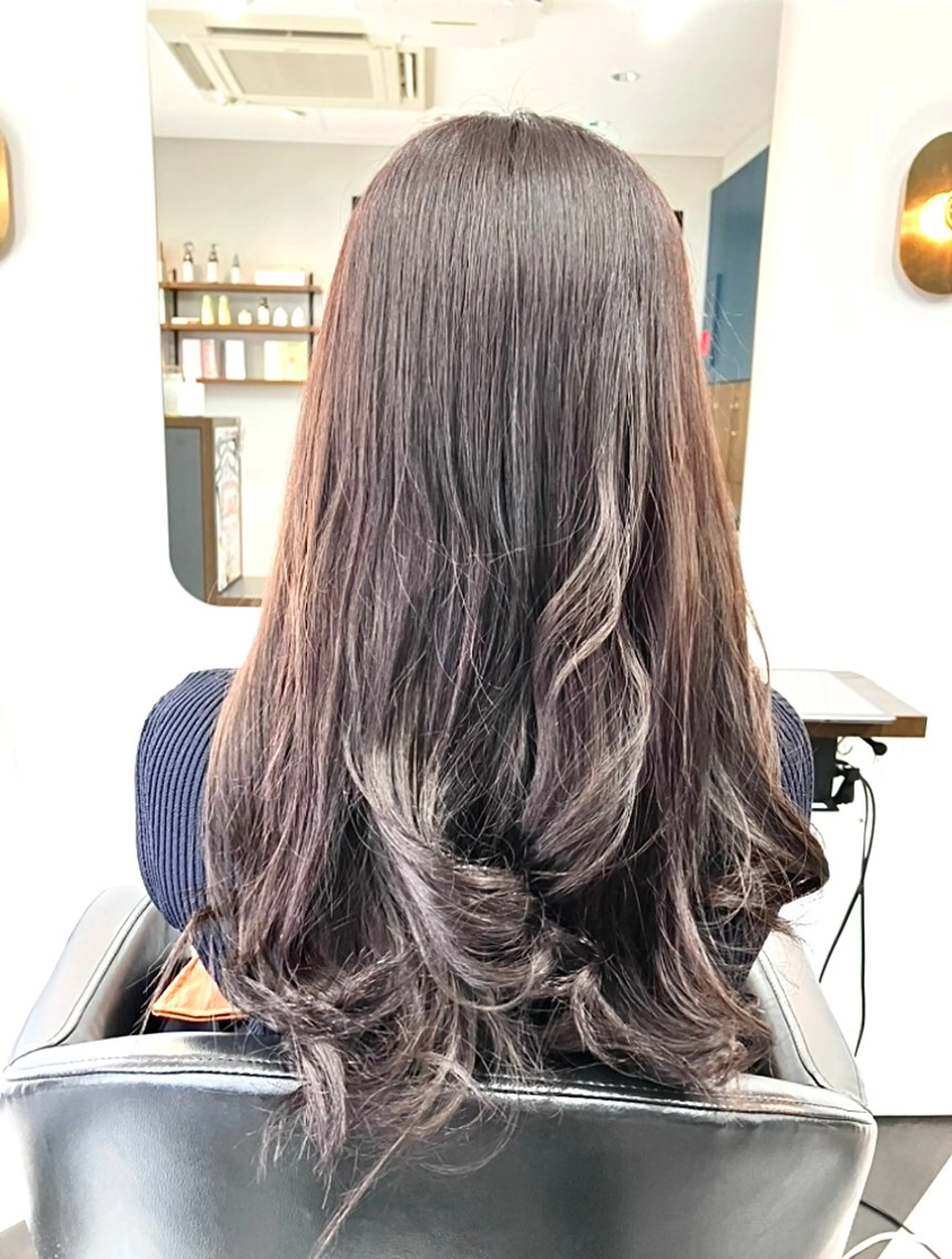 ロング ウルフ・ハイレイヤー 🌟ナカノ・ユウヤのヘアスタイル