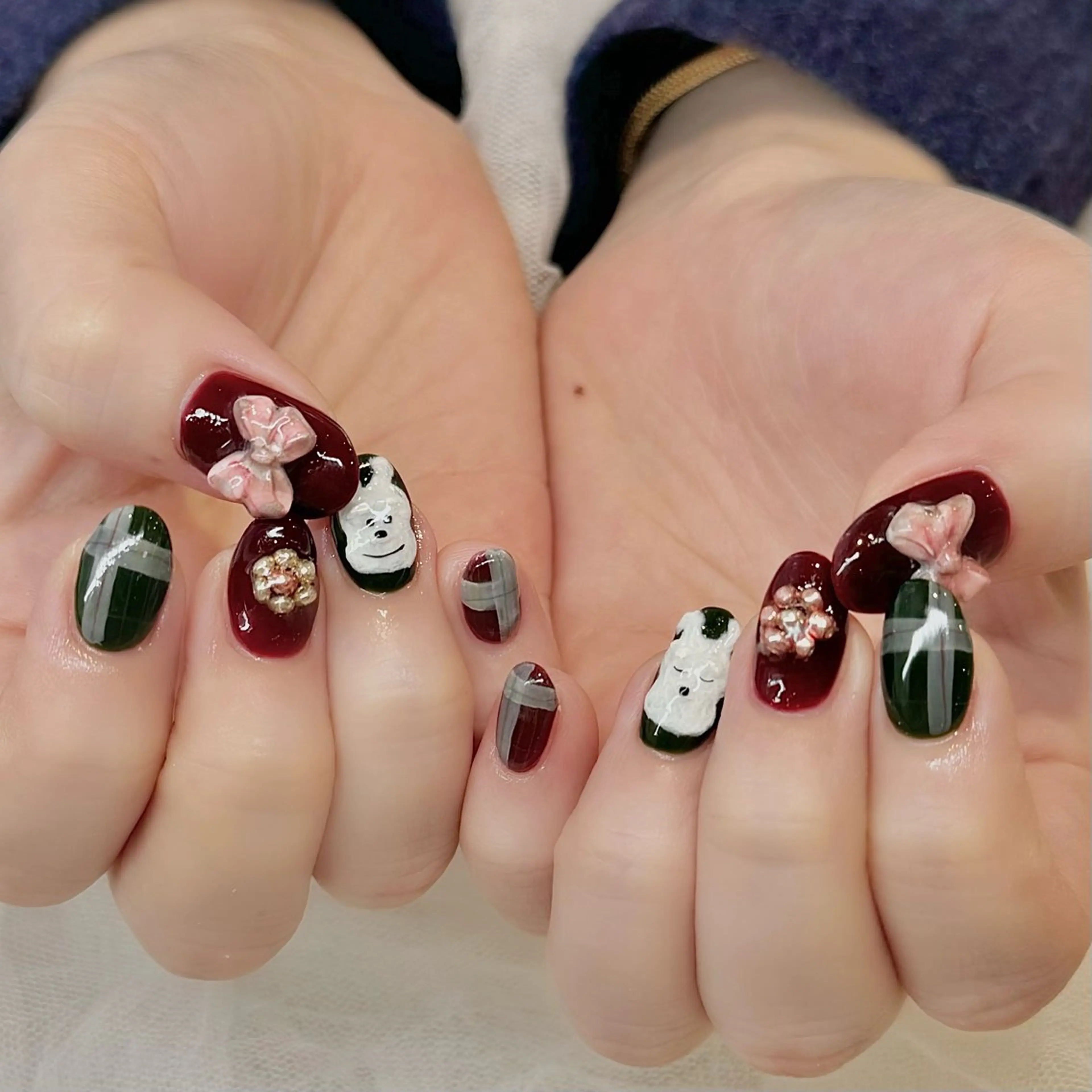 ネイル ハンドネイル 新井 ひなののネイルデザイン