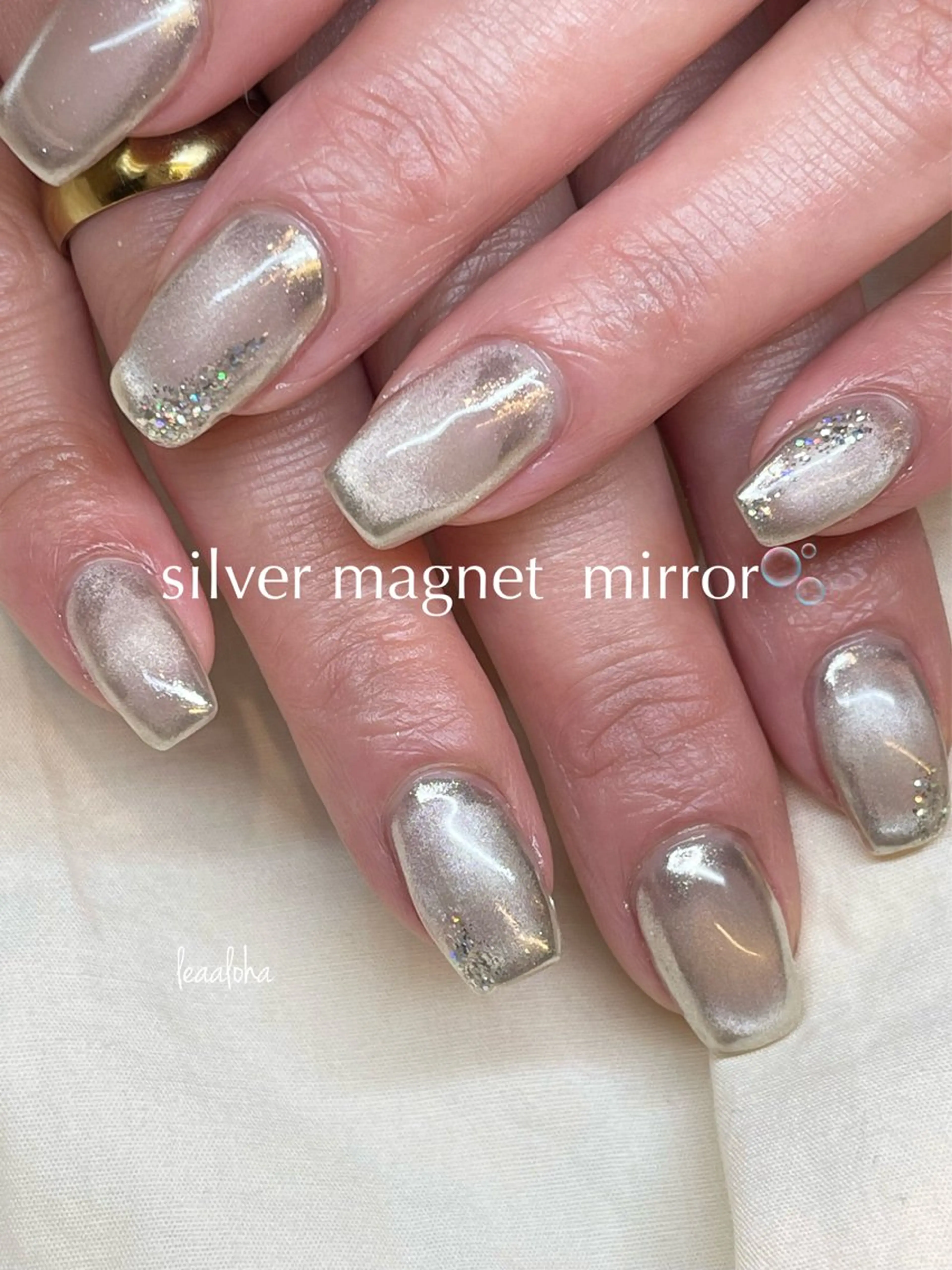 ネイル ジェルネイル パラジェル ハンドネイル レアアロハ宇都宮 /ネイル.スクールのネイルデザイン