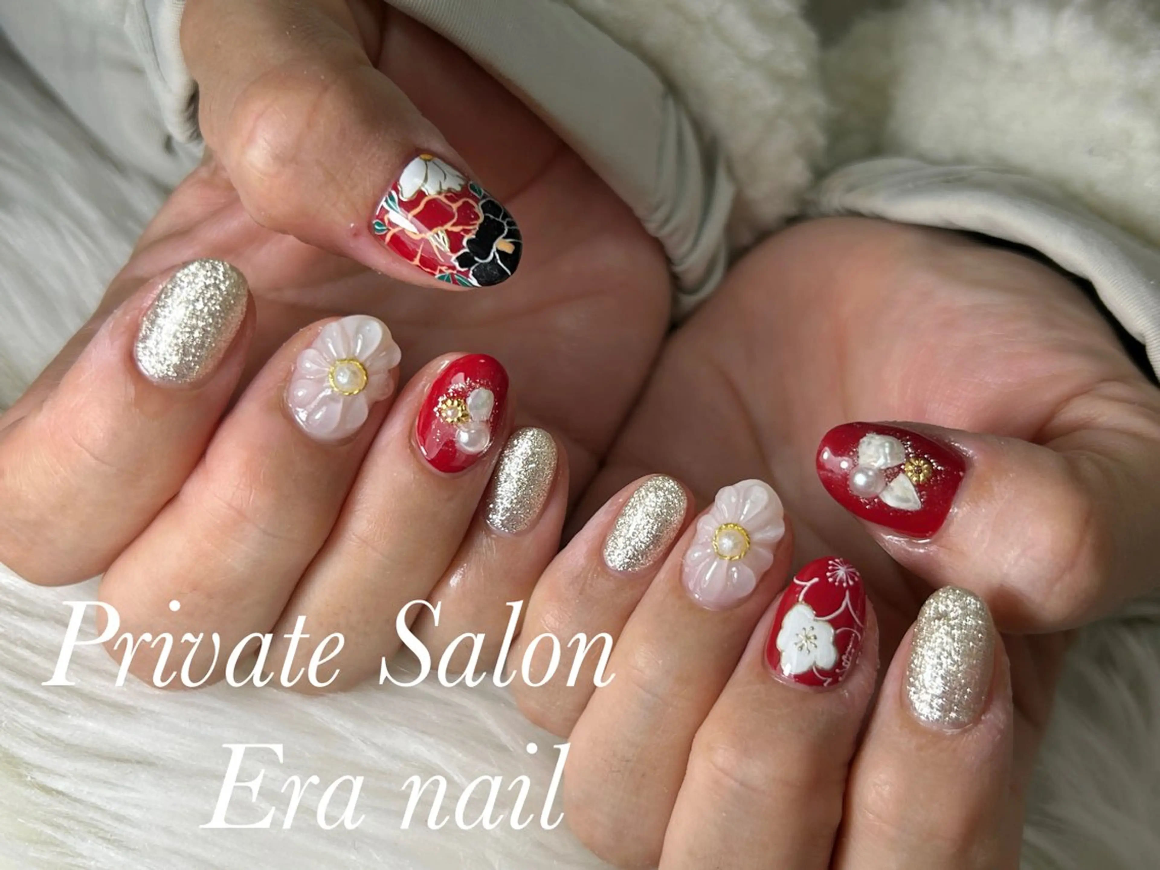 ネイル ハンドネイル Era nailのネイルデザイン