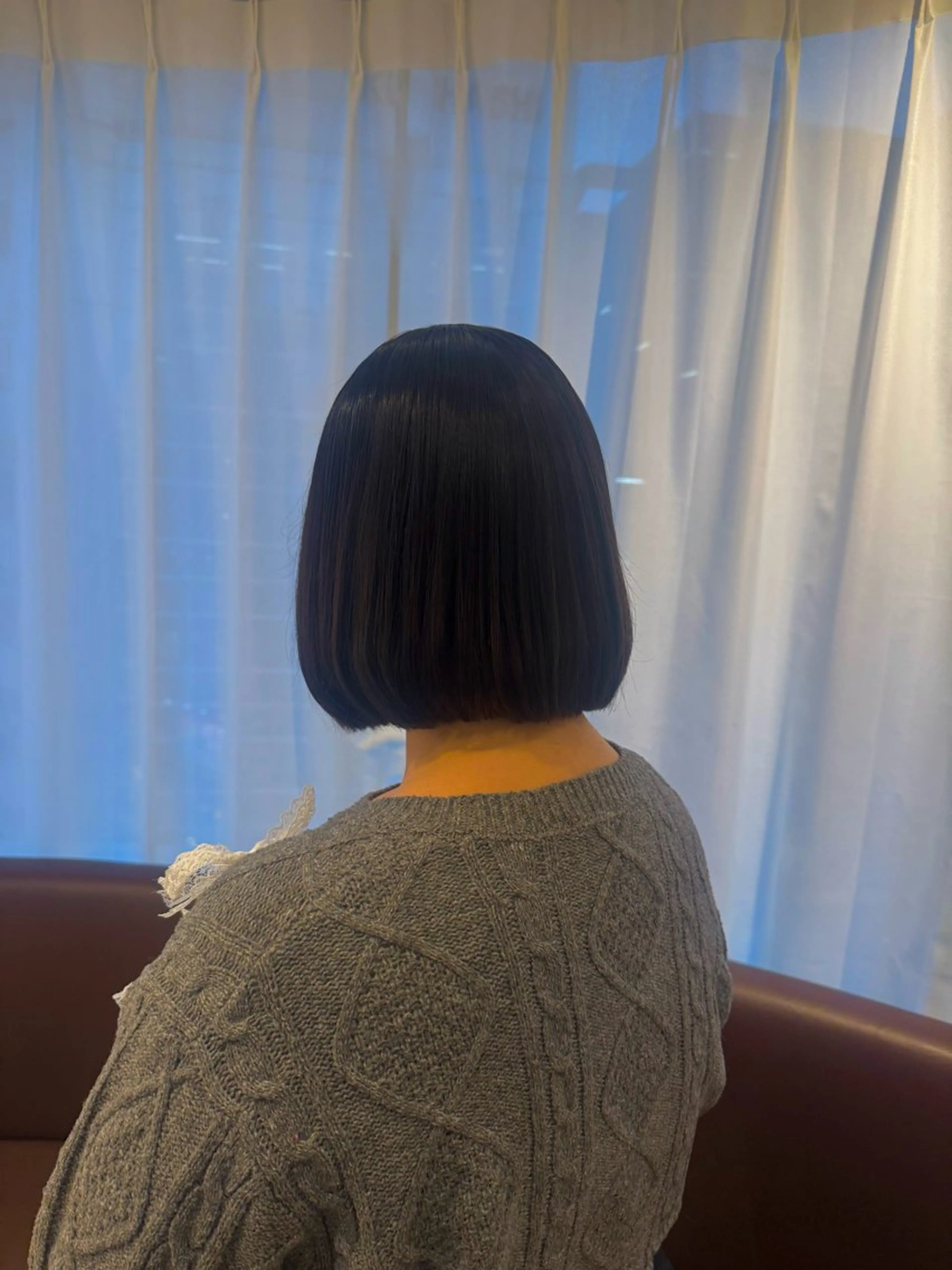ショート カット 透明感カラー💜 モテ髪 空陽💙のヘアスタイル