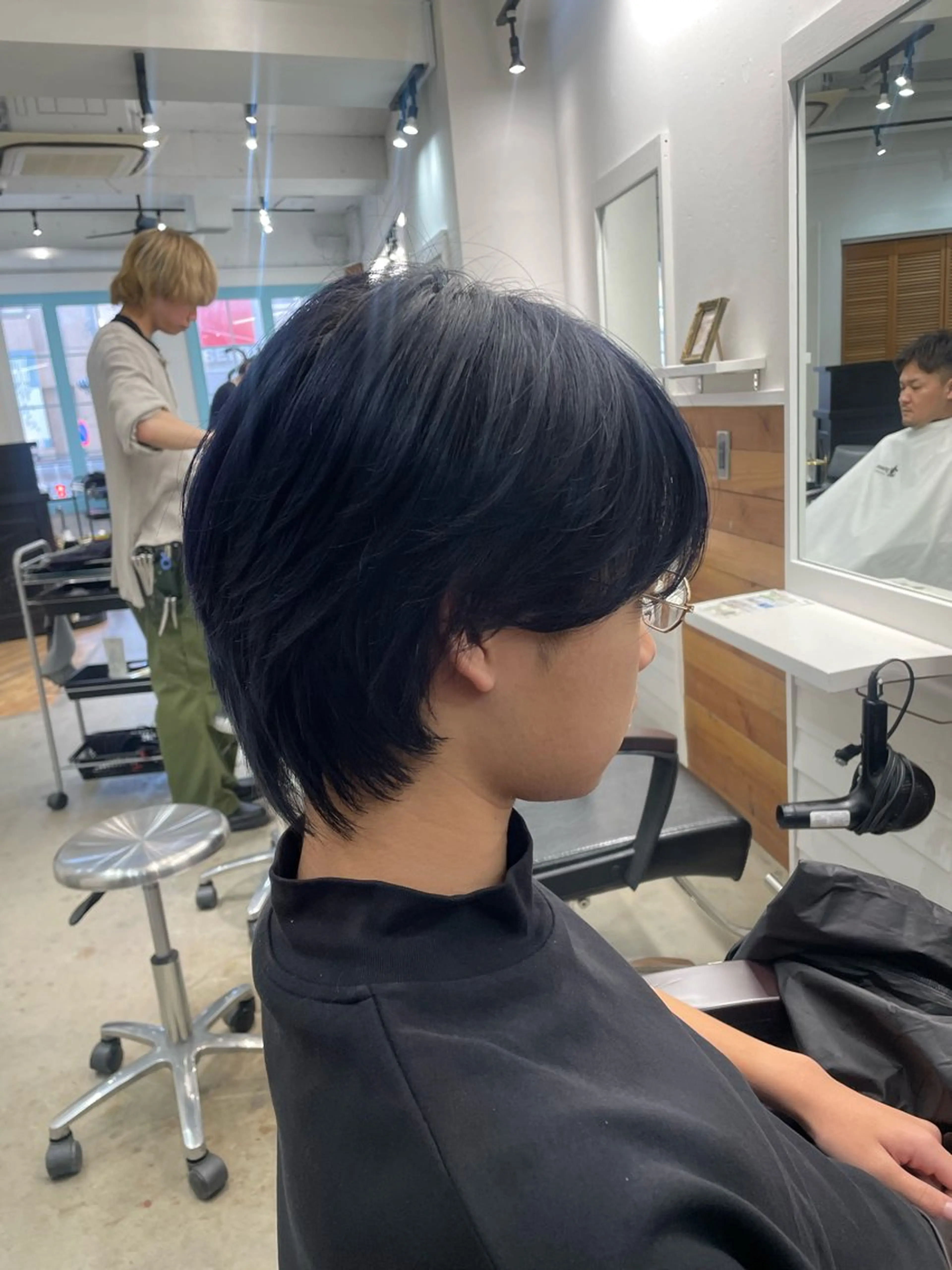 ミディアム カラー メンズ 韓国ヘア/wカラー レイヤー/RIN🎀のヘアスタイル