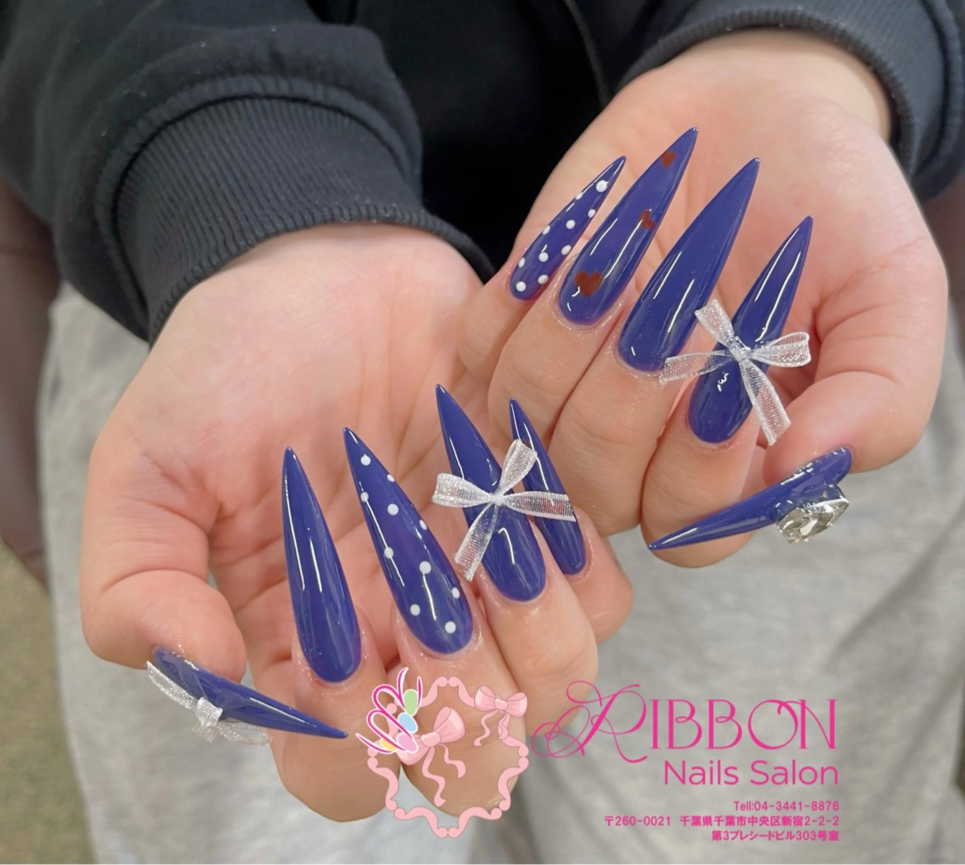 ネイル フレンチネイル ジェルネイル マグネットネイル 持ち込み ニュアンスネイル ハンドネイル Ribbonnail salonのネイルデザイン