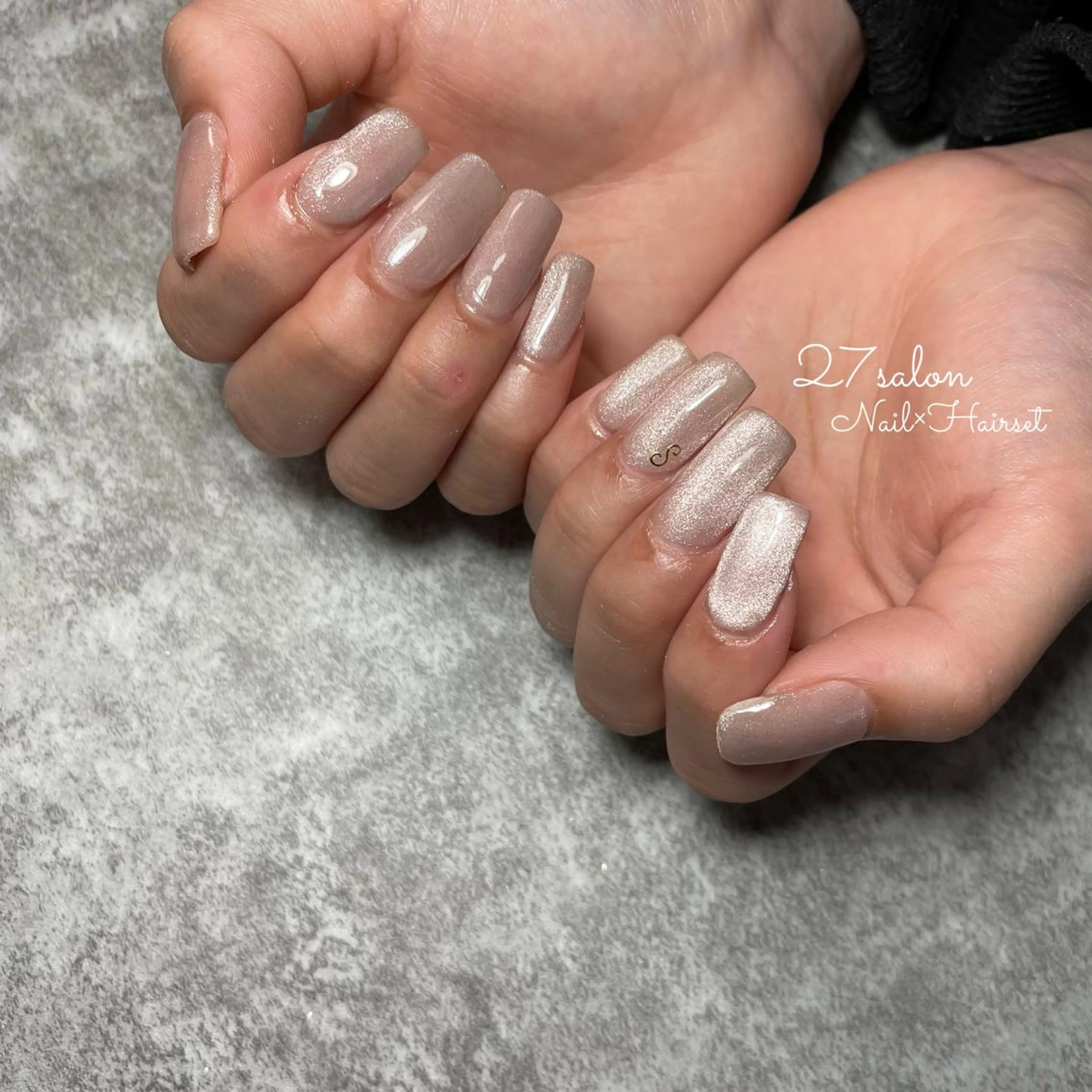 ネイル マグネットネイル 27salon yuinaのネイルデザイン