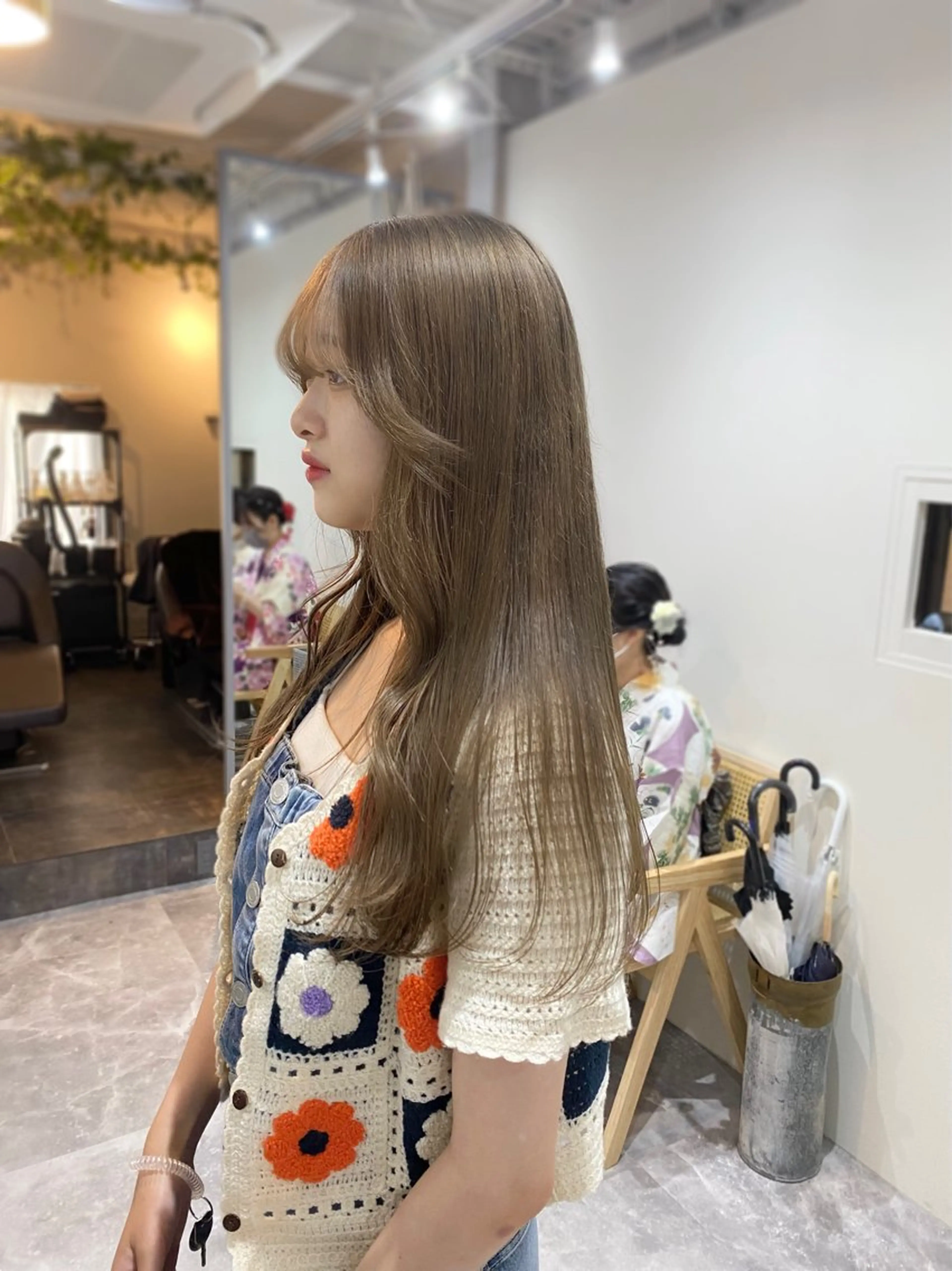 カラー 🌷柔らかクリーミー 🤍kirari🌷のヘアスタイル