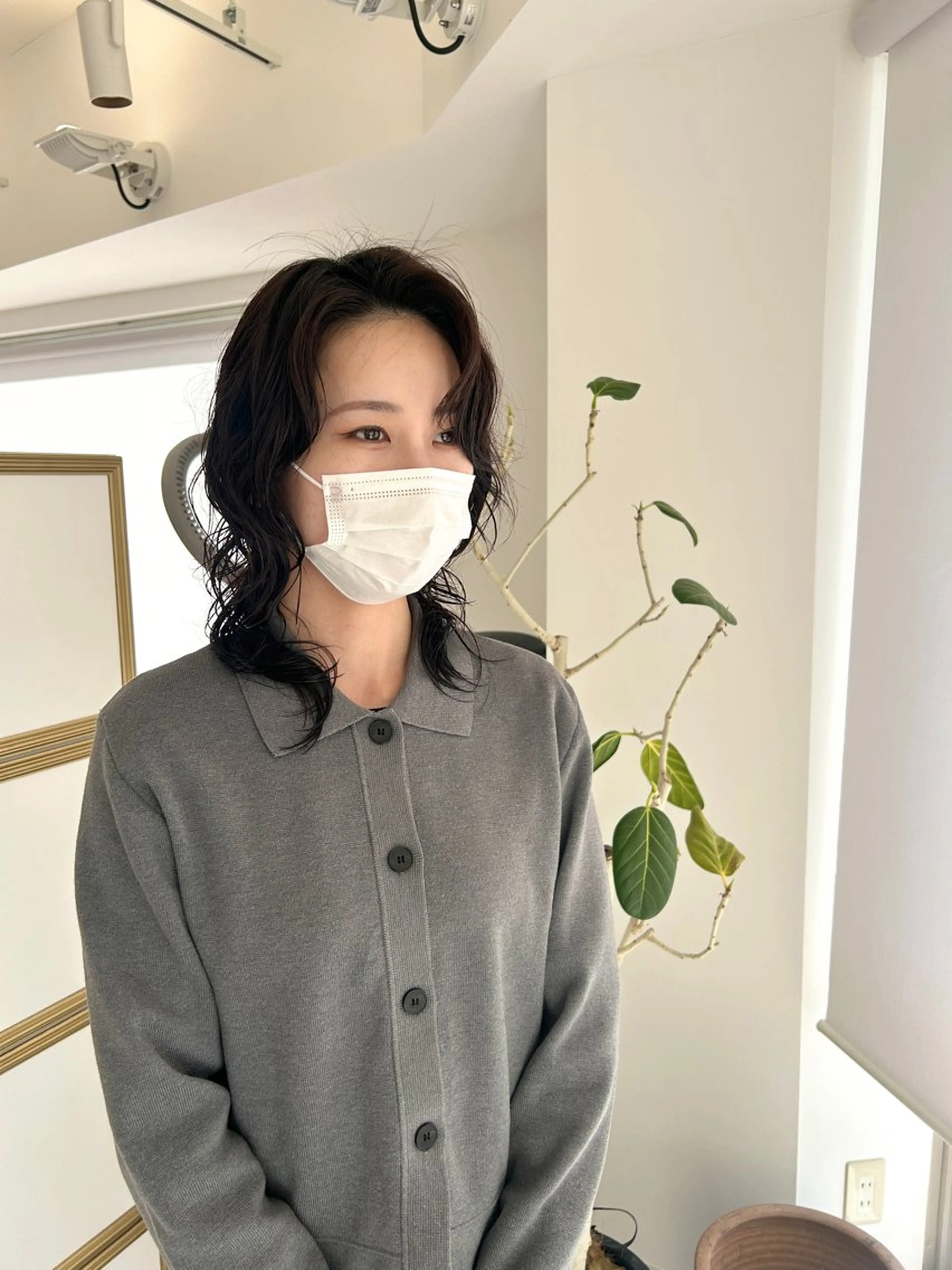 ミディアム パーマ カット パーマ 🍓似合わせカット× パーマ／矢木🍓のヘアスタイル