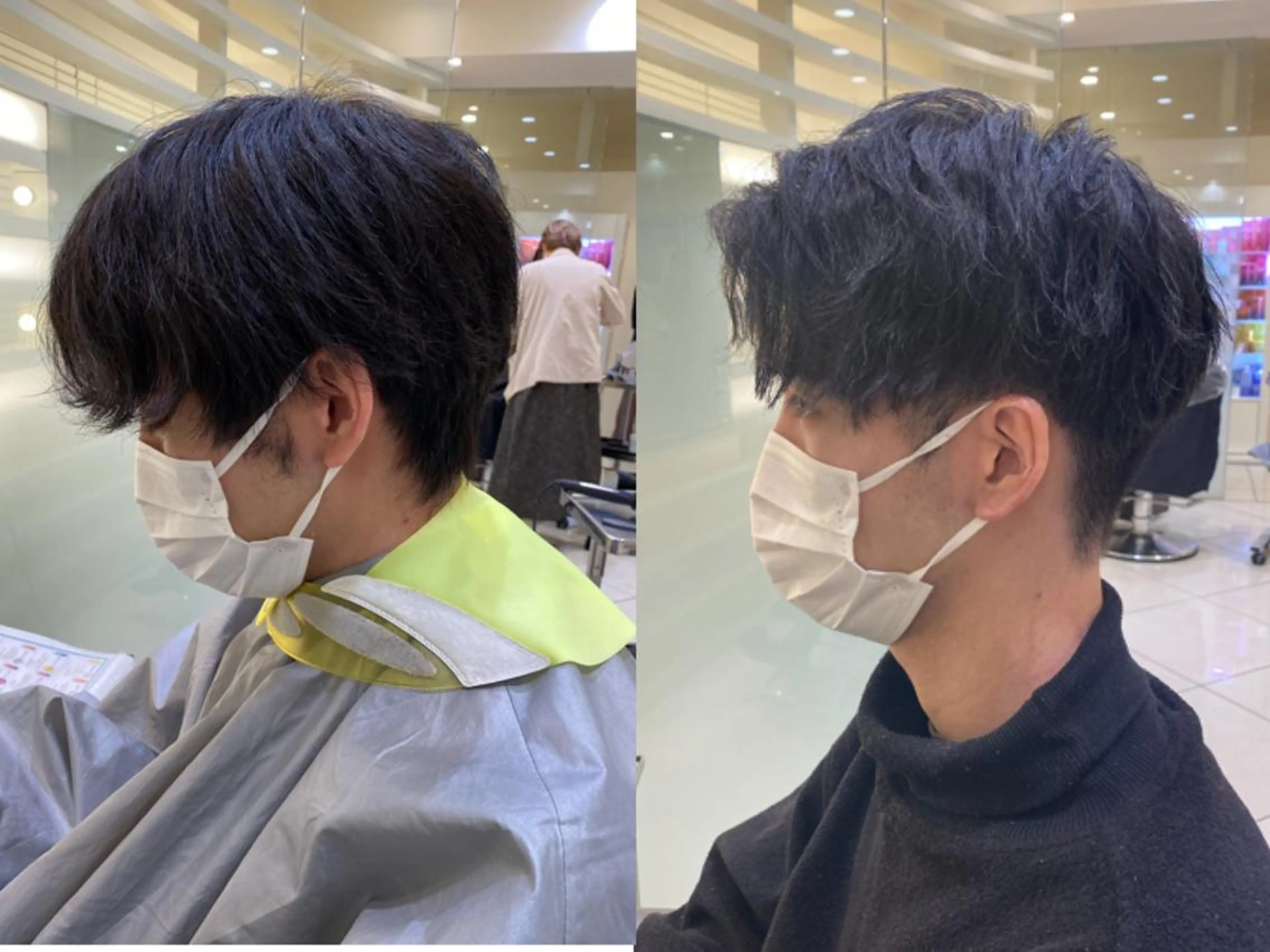 メンズ 💎耳ツボジュエリー ×銀座美容室💎のヘアスタイル