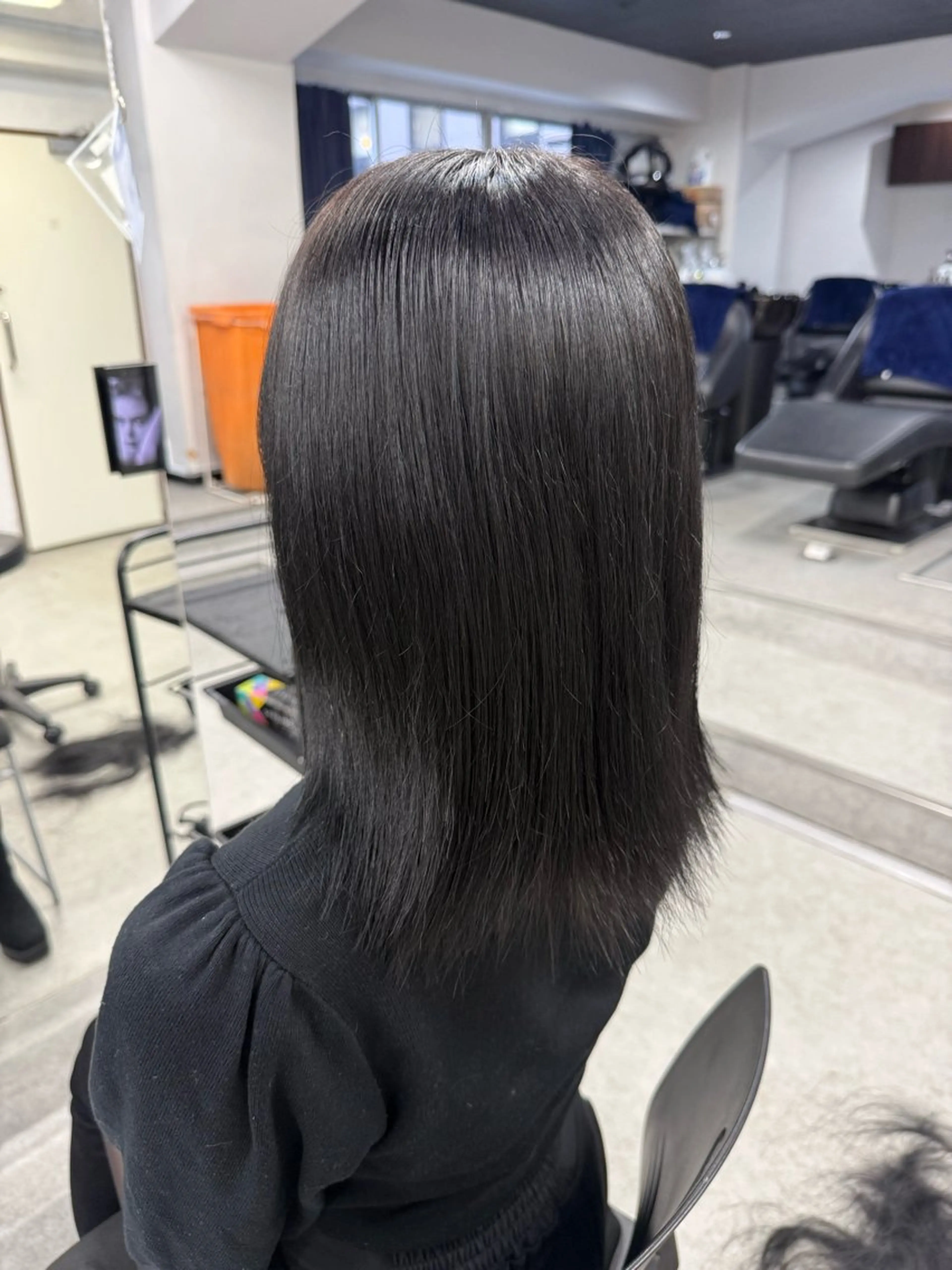 ミディアム カラー ヘアカラー トリートメント mao⭐️ 透明感カラー‎⭐️のヘアスタイル