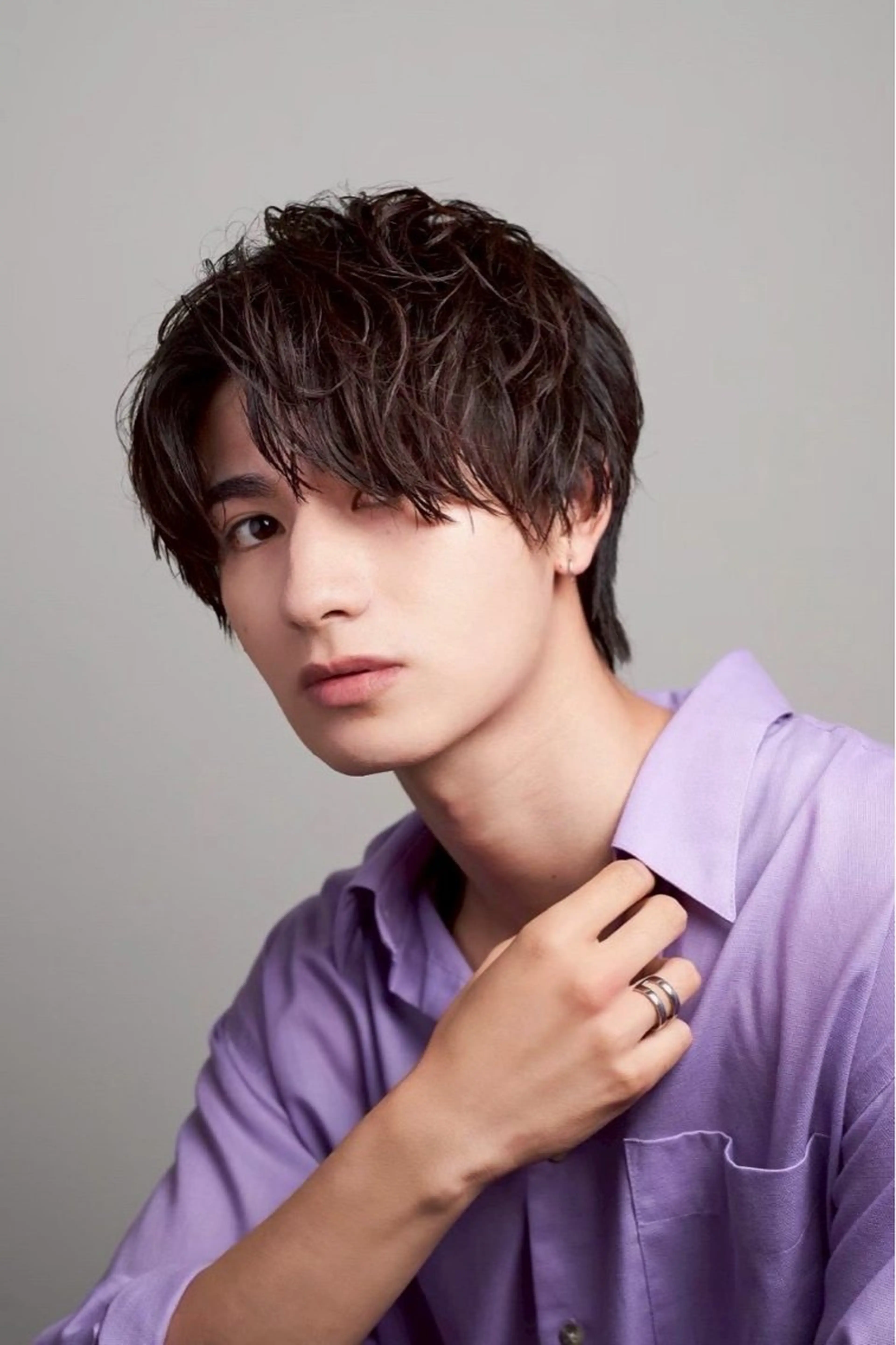 《🛸新規メンズ限定🛸》カット+ワンカラー+ダメージケアトリートメント【ミニモ学割】の写真