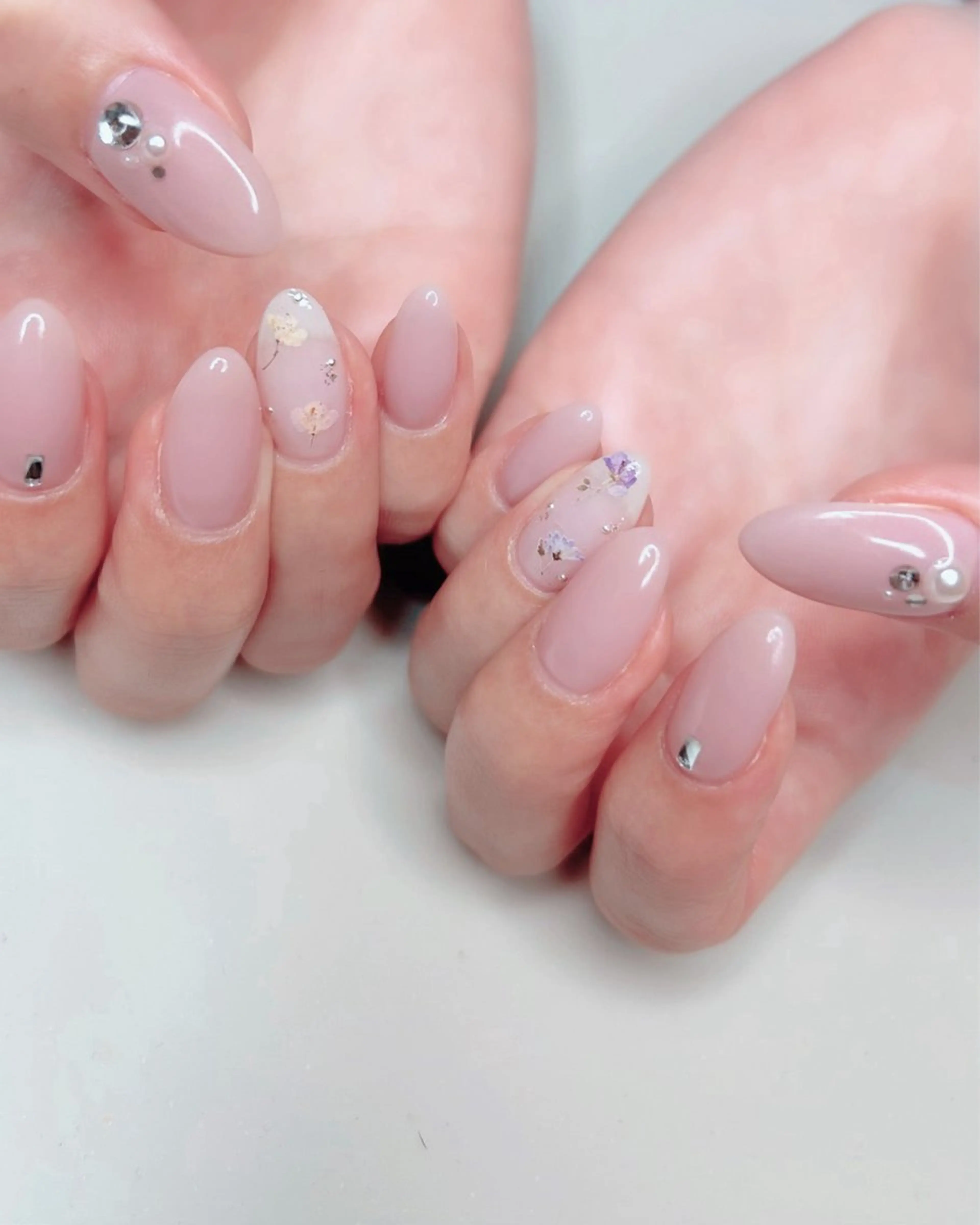 ネイル 春ネイル ハンドネイル ネイルパレス【デザ イン/恵比寿】のネイルデザイン