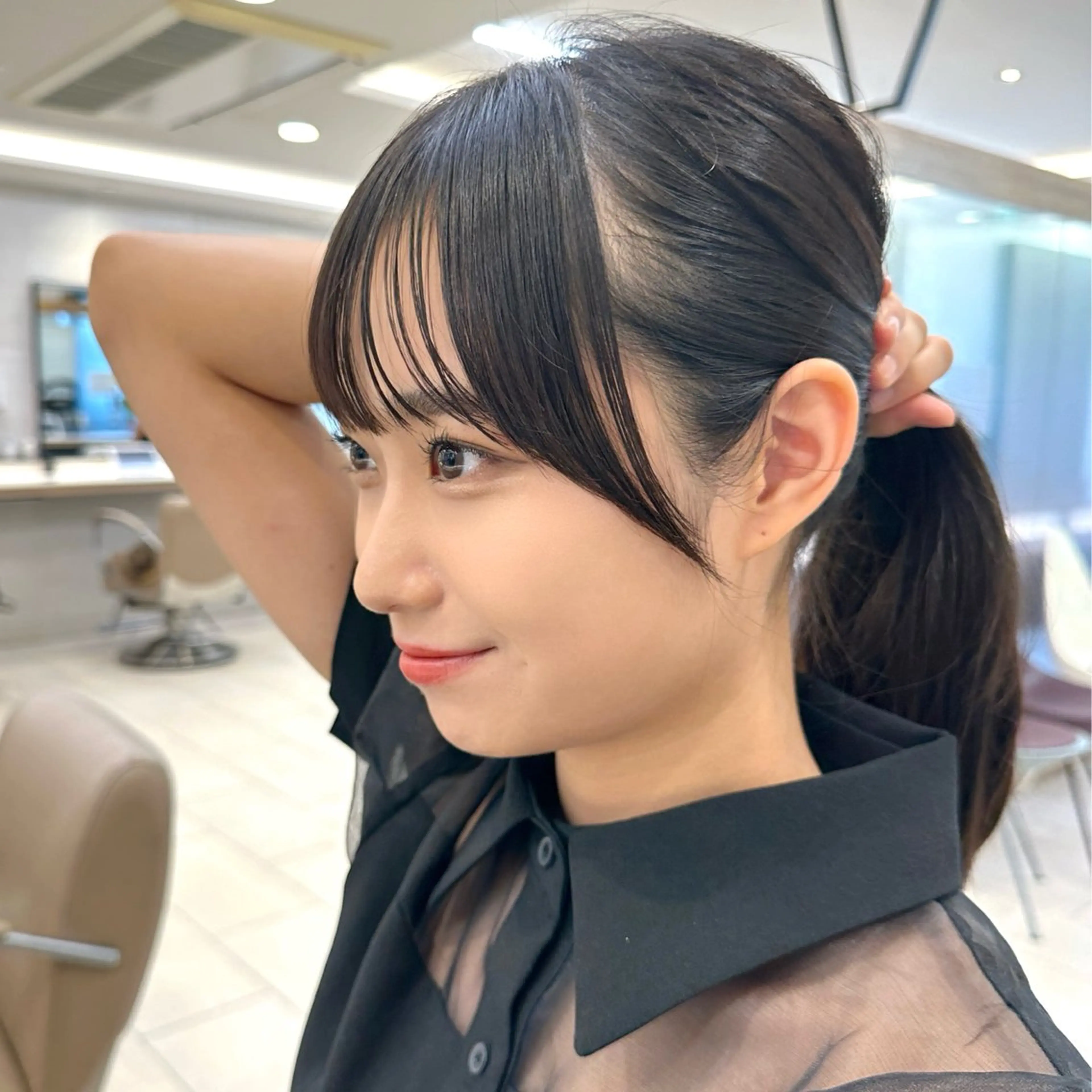 セミロング ✨小顔顔まわり✨ サイトウ　アツキのヘアスタイル